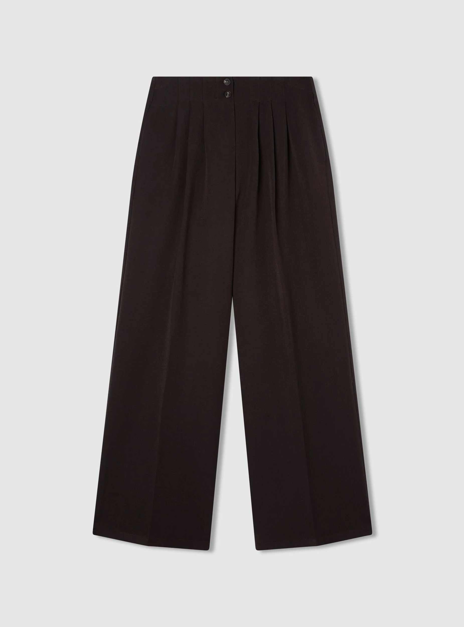 Pantaloni wide leg con pieghe - Image 6