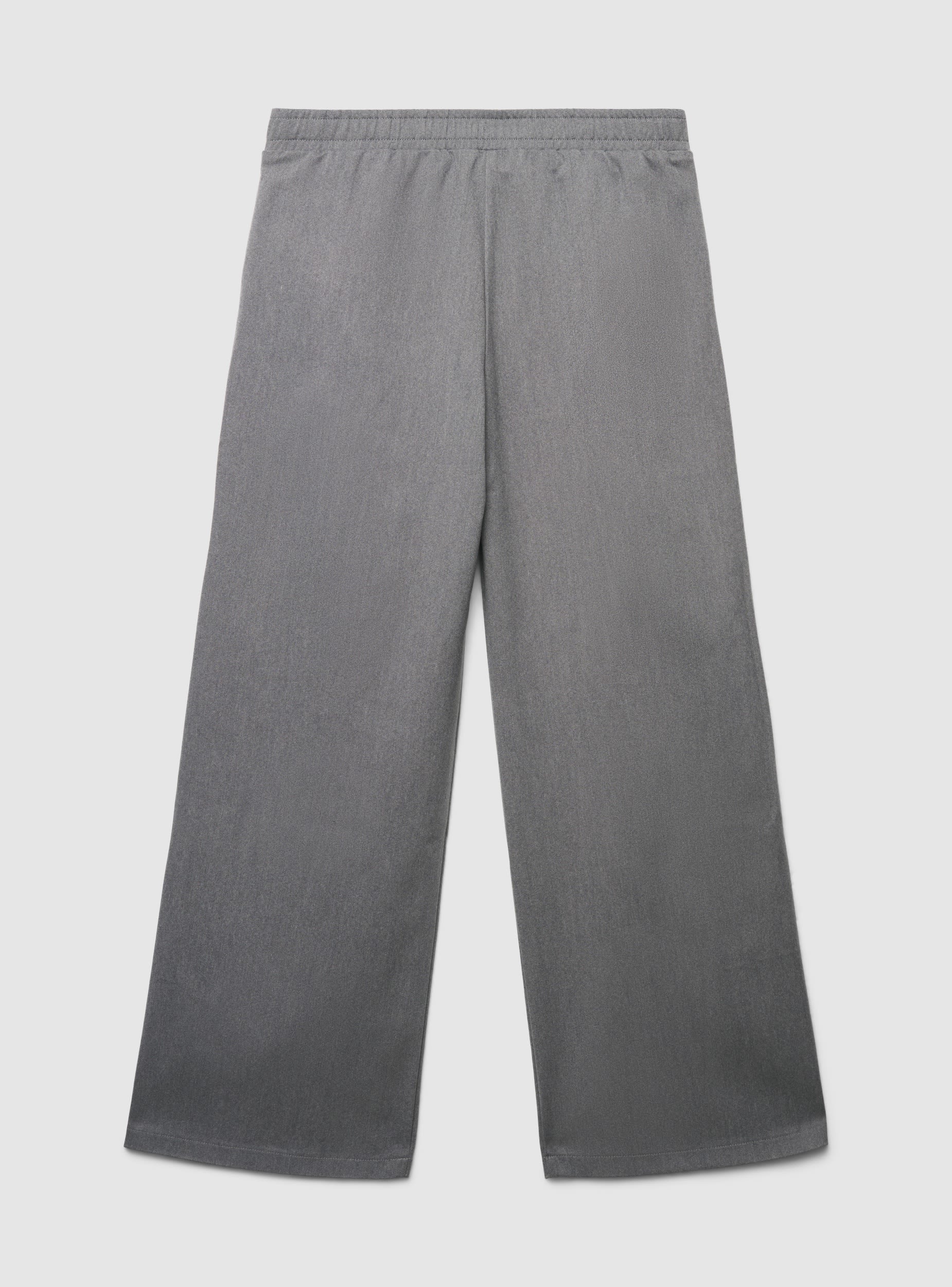 Pantaloni wide leg con pince - Image 4