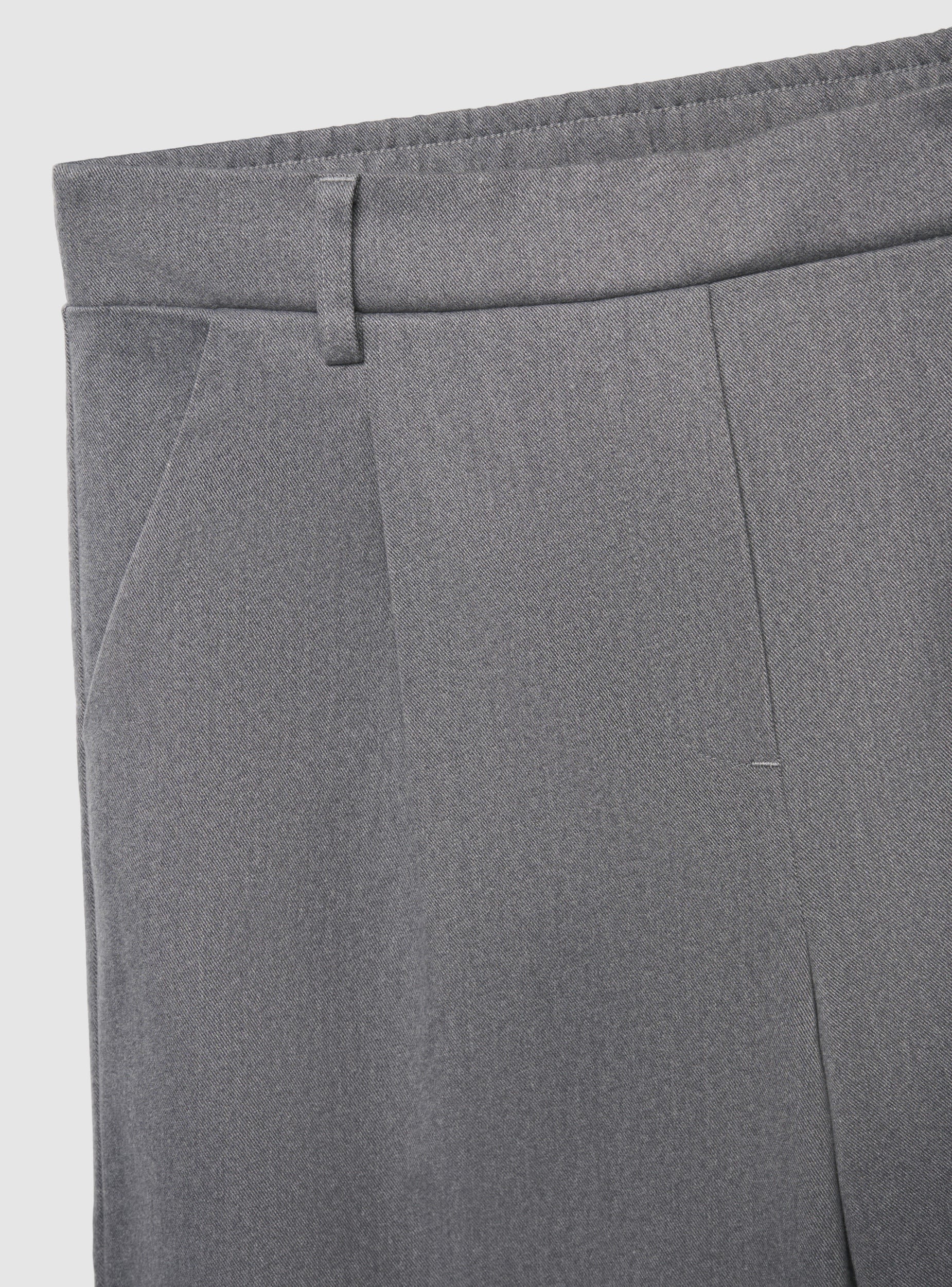 Pantaloni wide leg con pince - Image 6