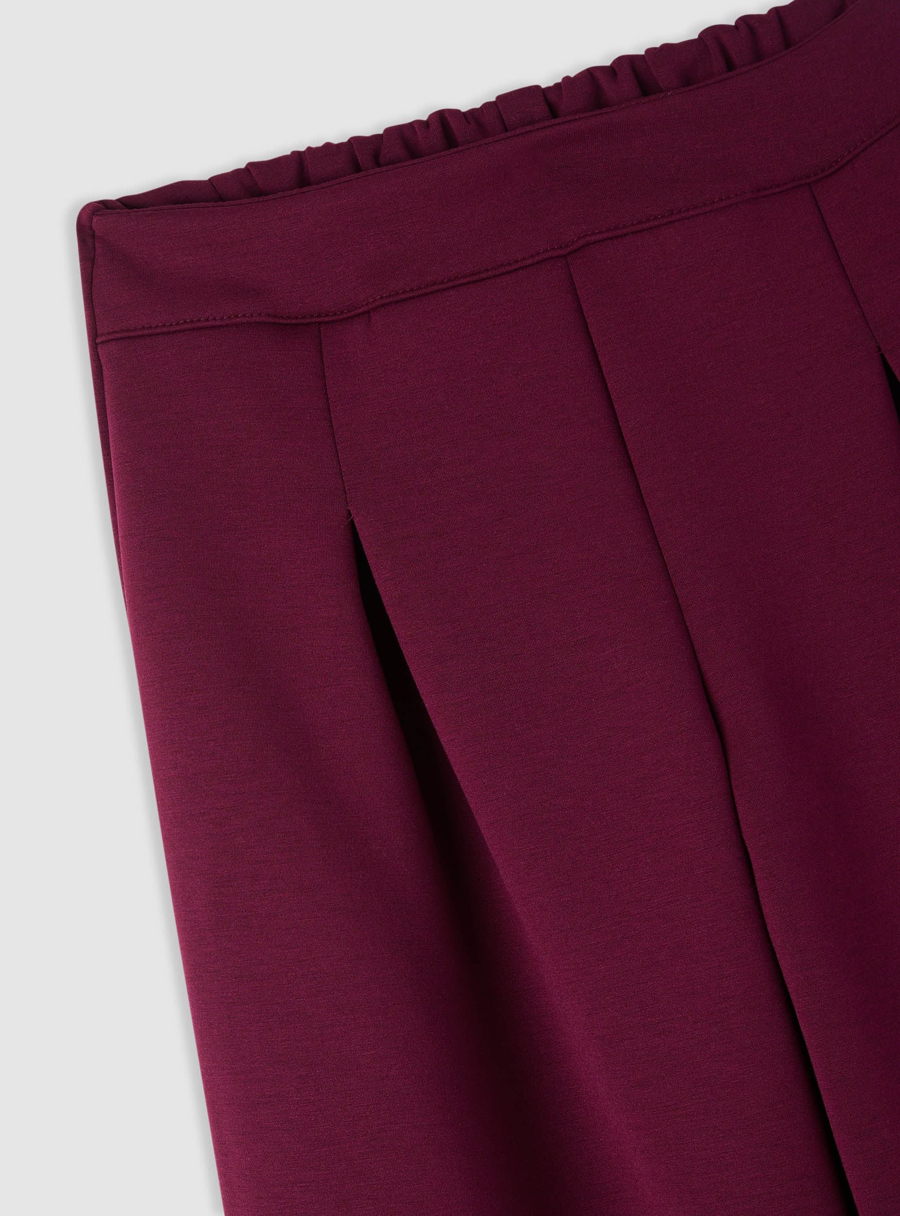 Pantaloni wide leg con pinces - Image 6