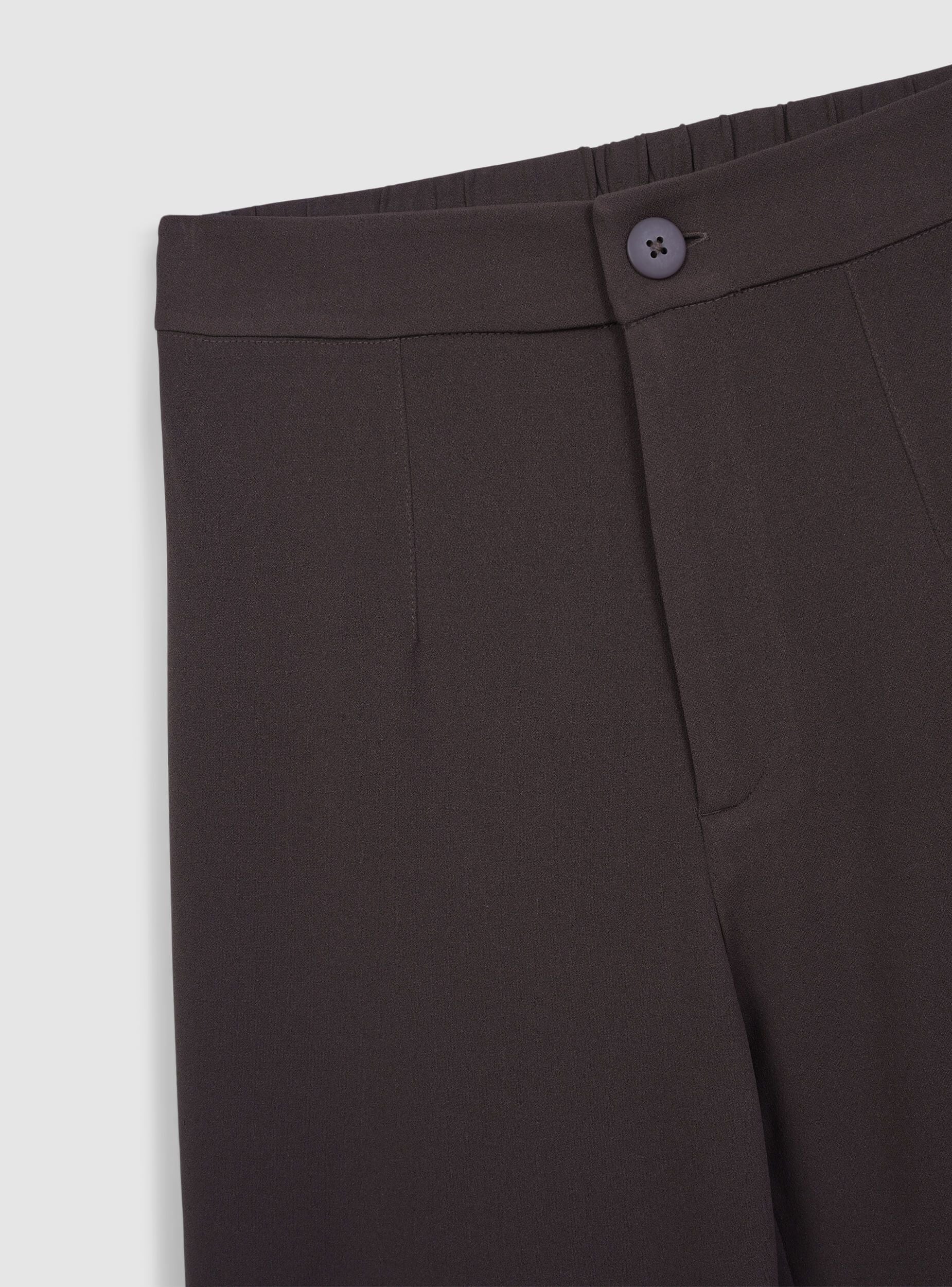 Pantaloni wide leg con vita elasticizzata - Image 4