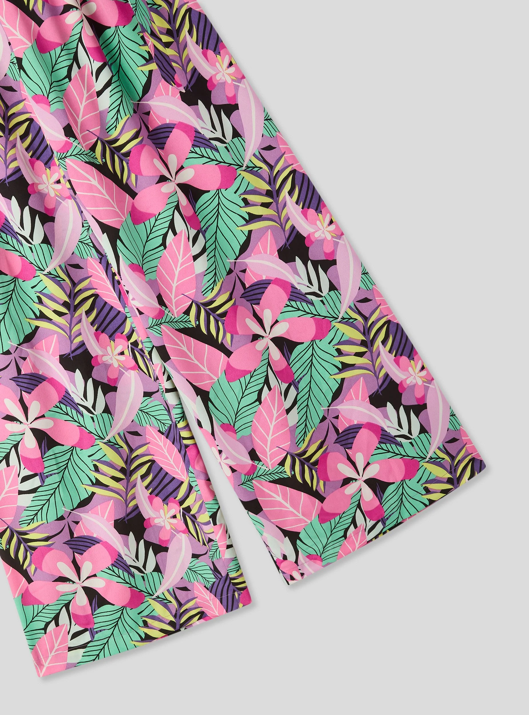 Pantaloni wide leg fantasia floreale - Image 5