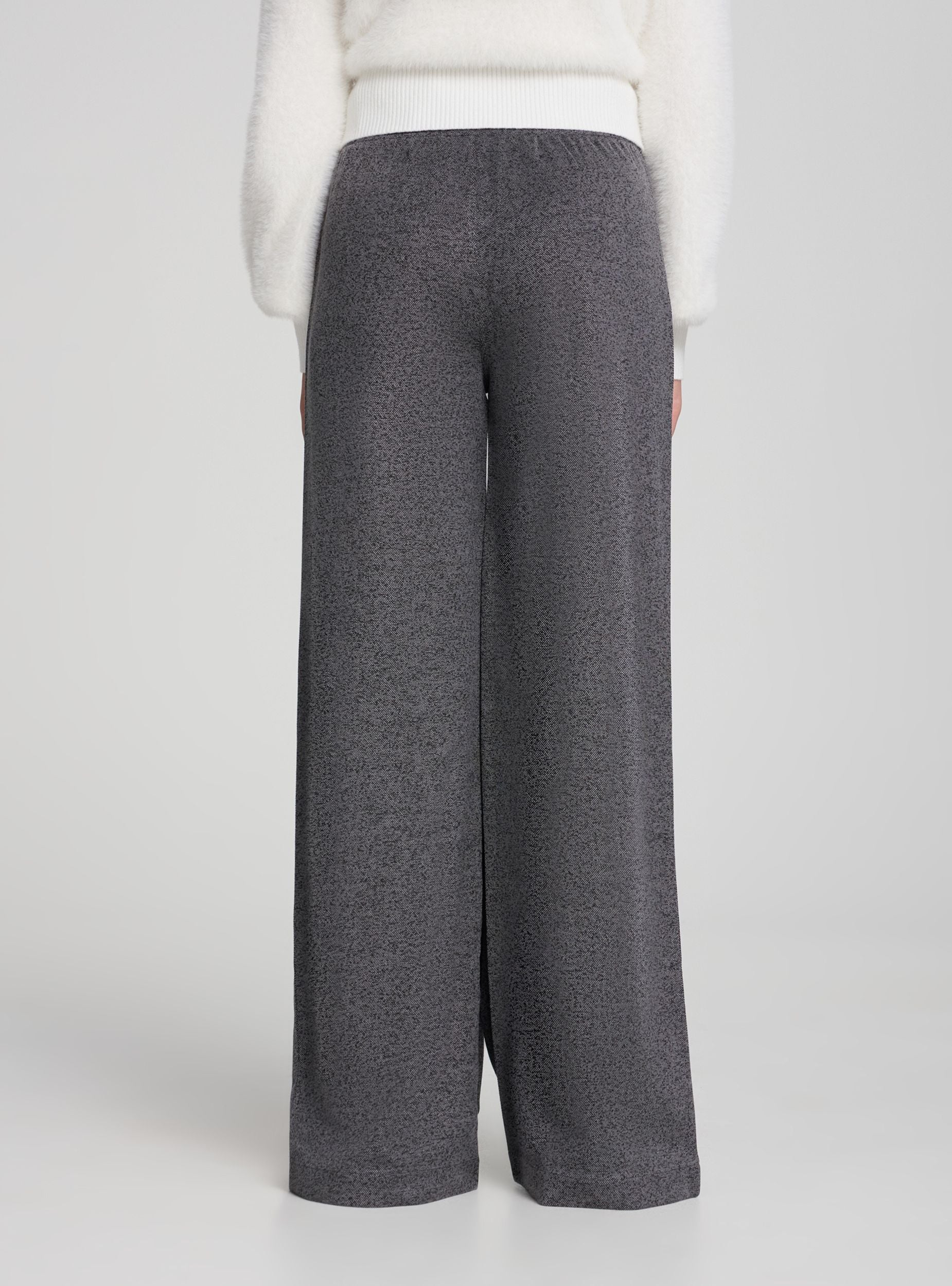 Pantaloni wide leg fantasia