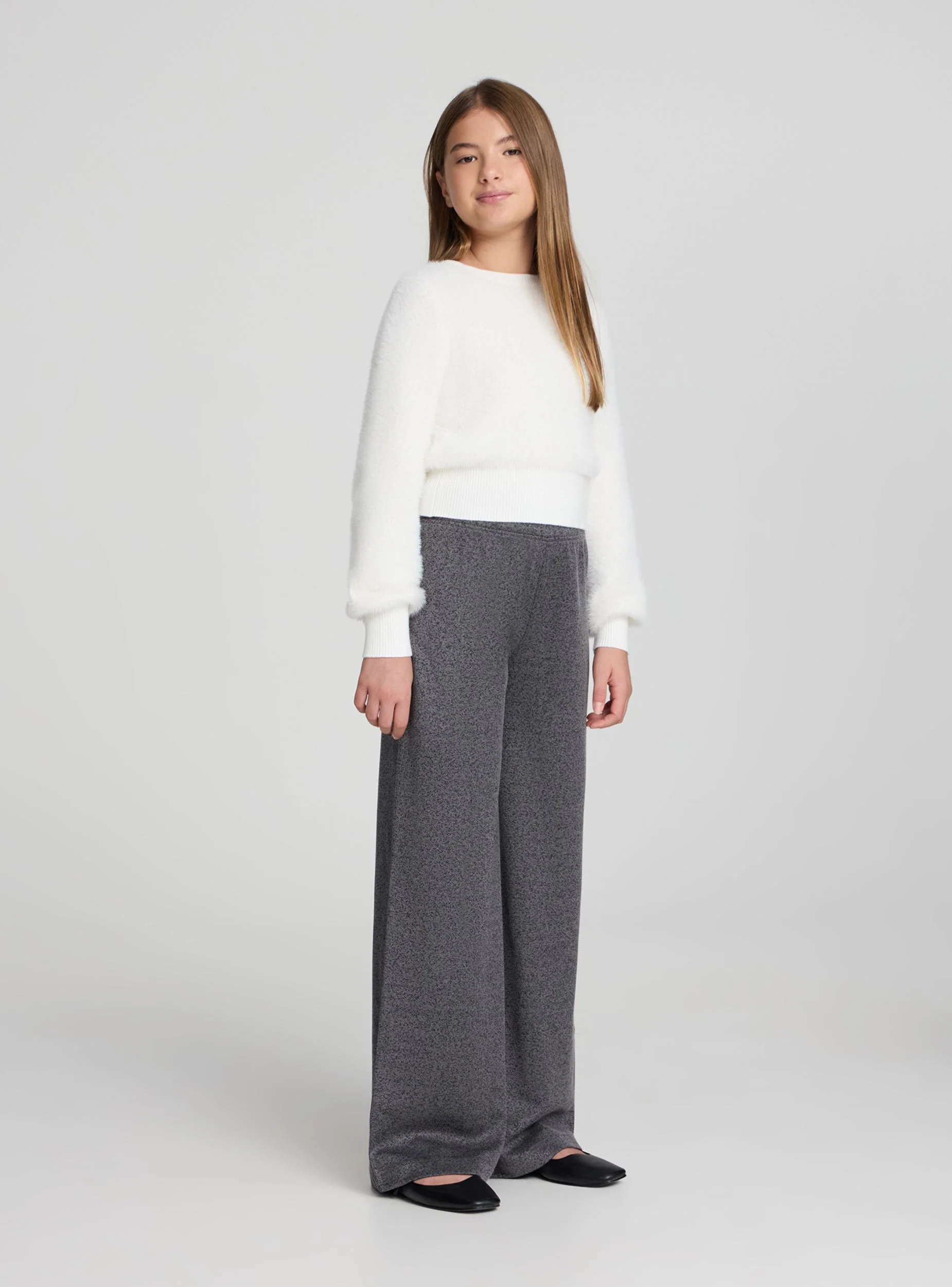 Pantaloni wide leg fantasia - Image 2