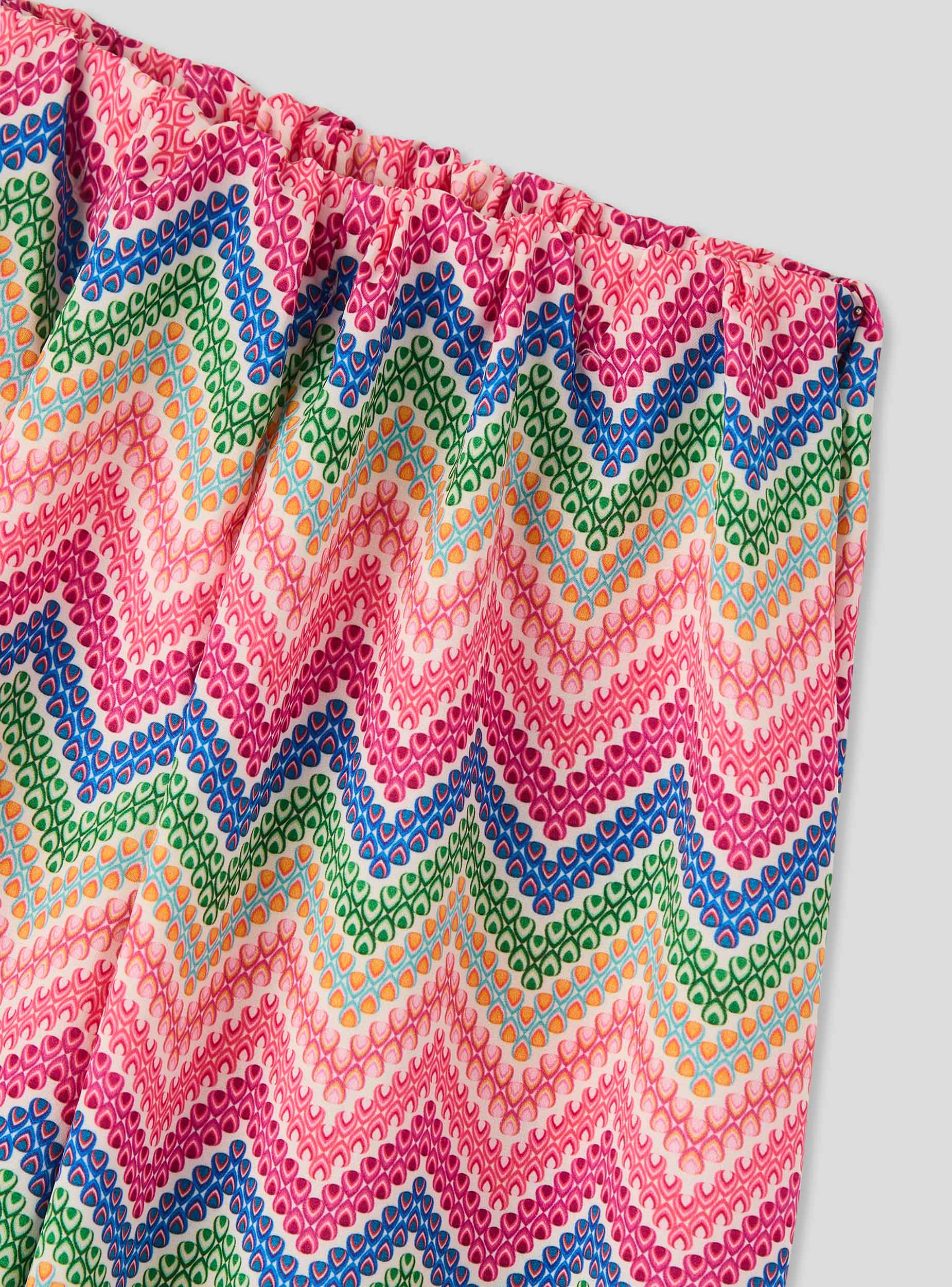 Pantaloni wide leg fantasia - Image 3
