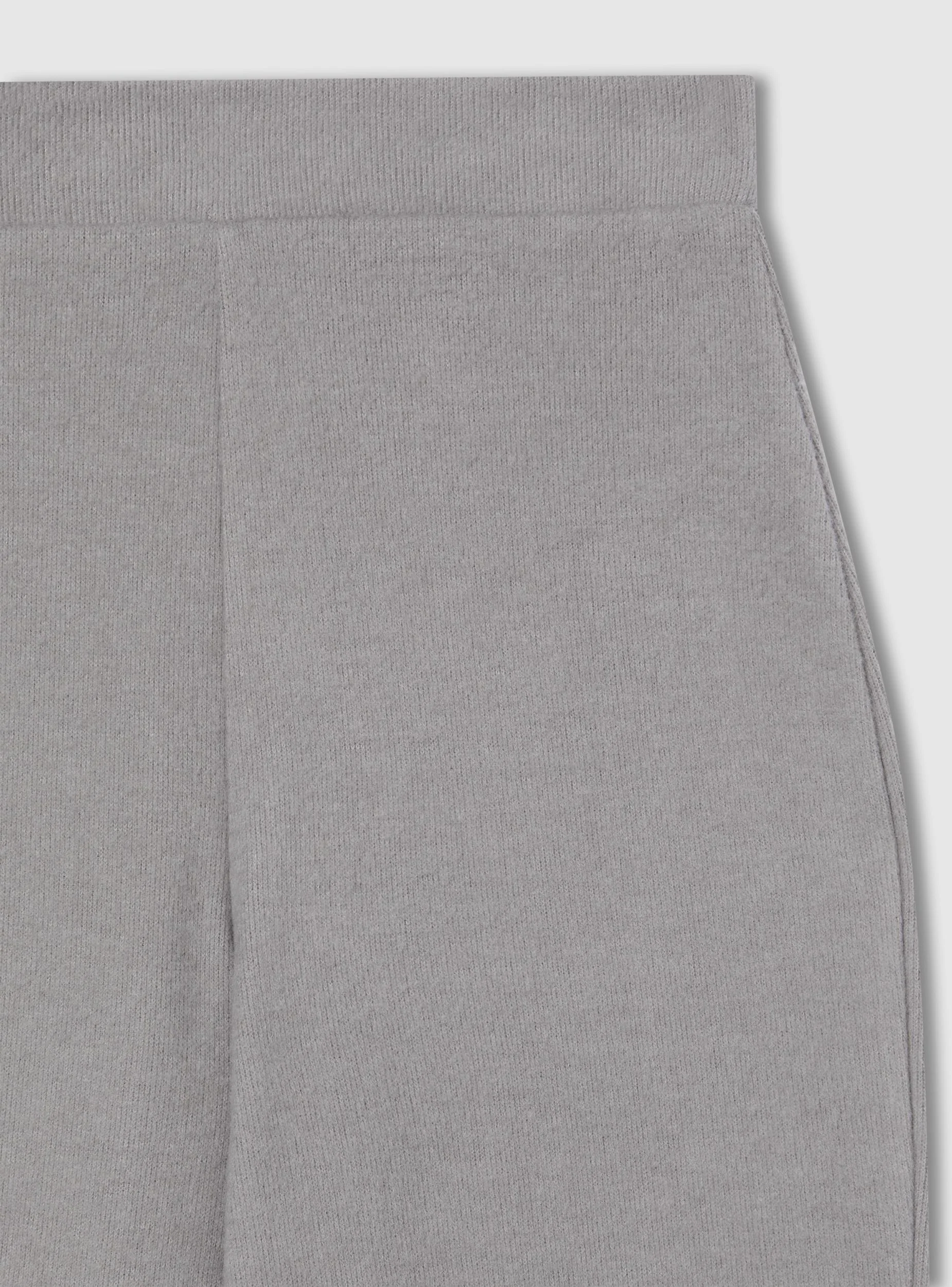 Pantaloni wide leg in maglia - Image 5