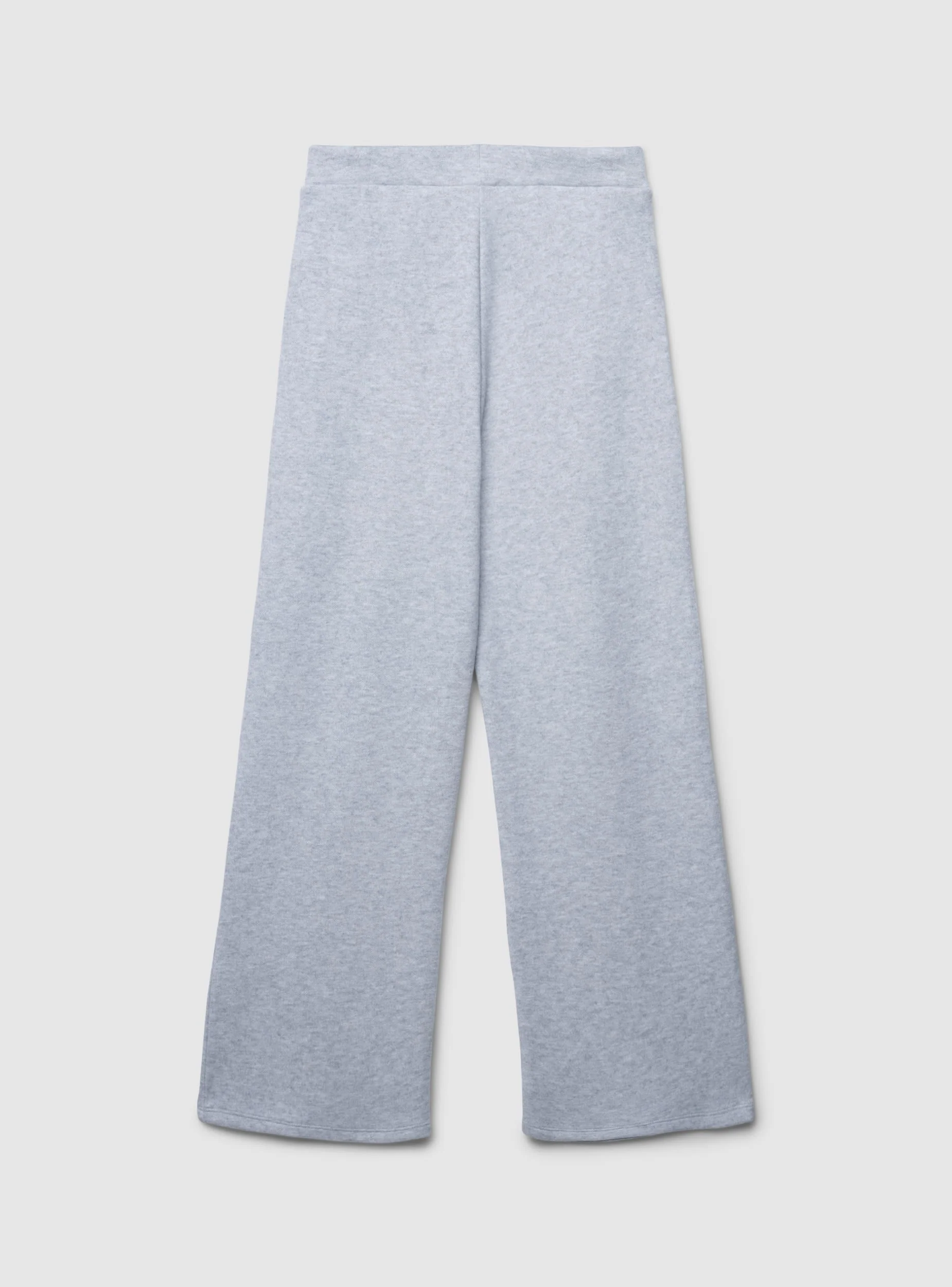 Pantaloni wide leg in tessuto caldo - Image 4