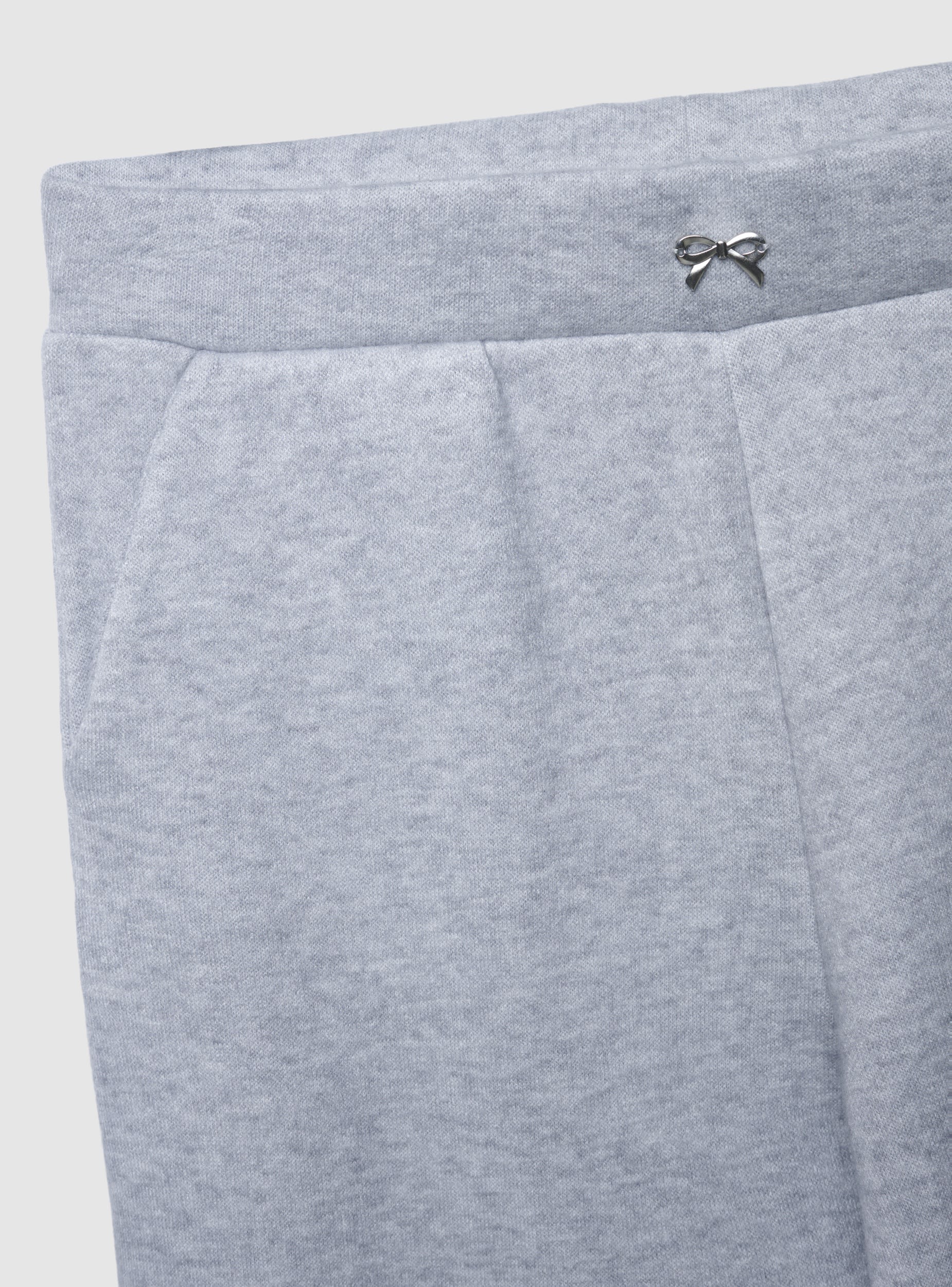 Pantaloni wide leg in tessuto caldo - Image 6