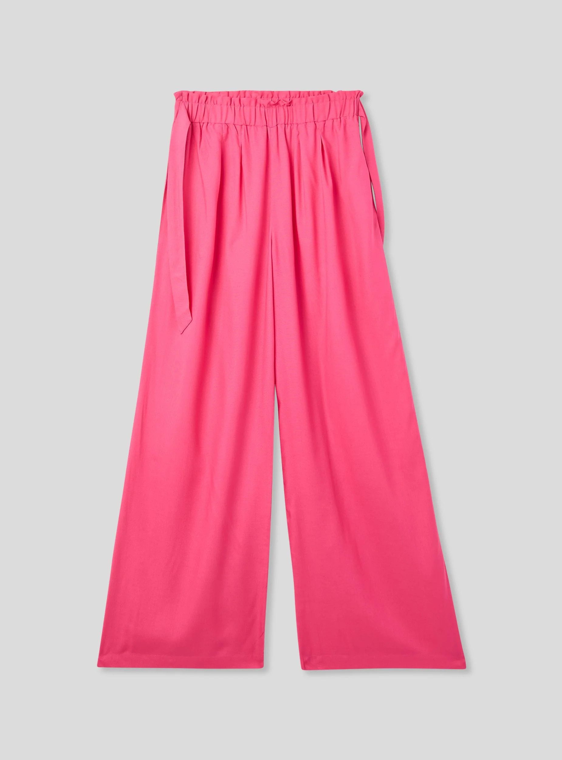 Pantaloni wide leg in viscosa - Image 6