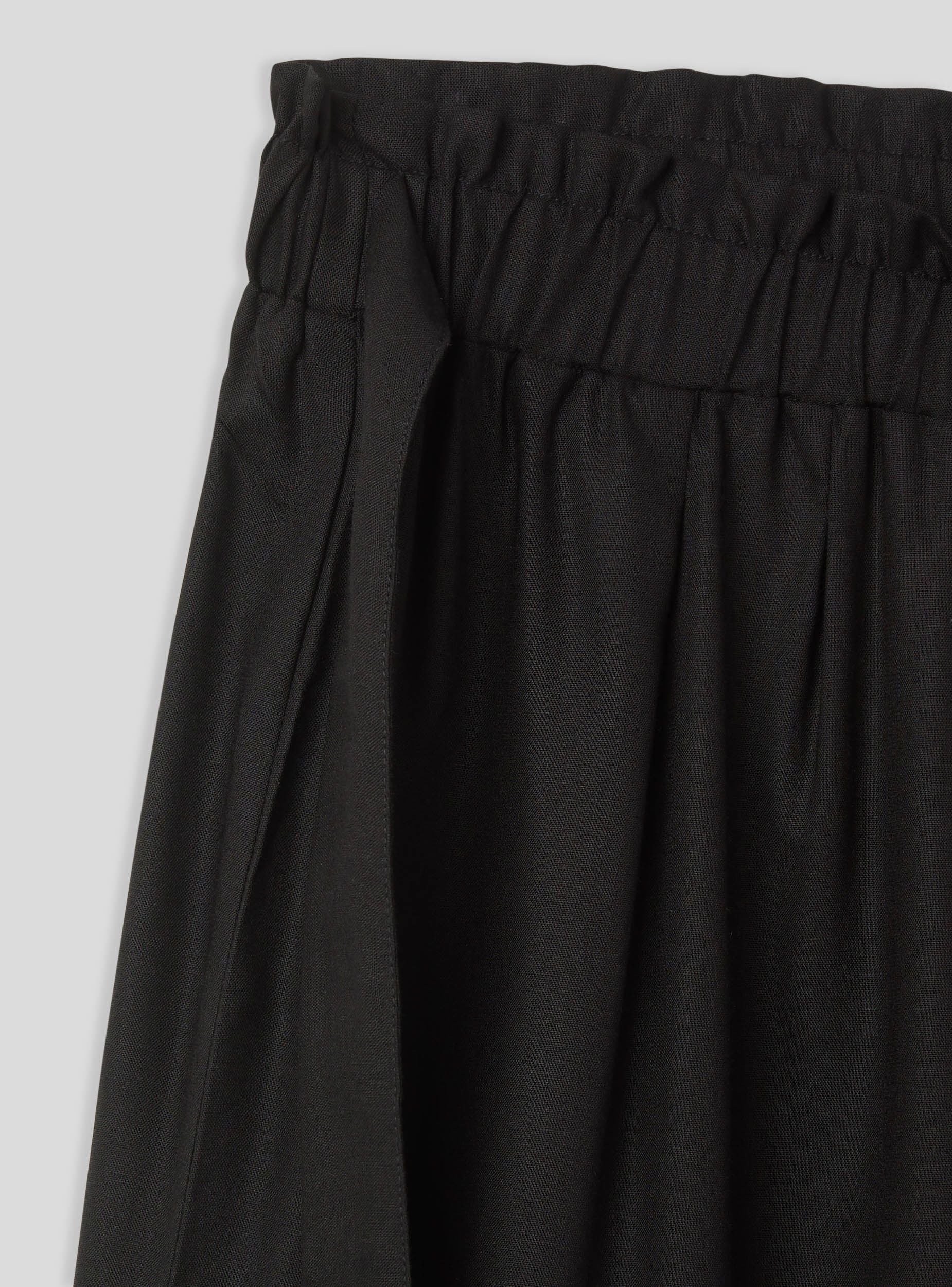 Pantaloni wide leg in viscosa - Image 6