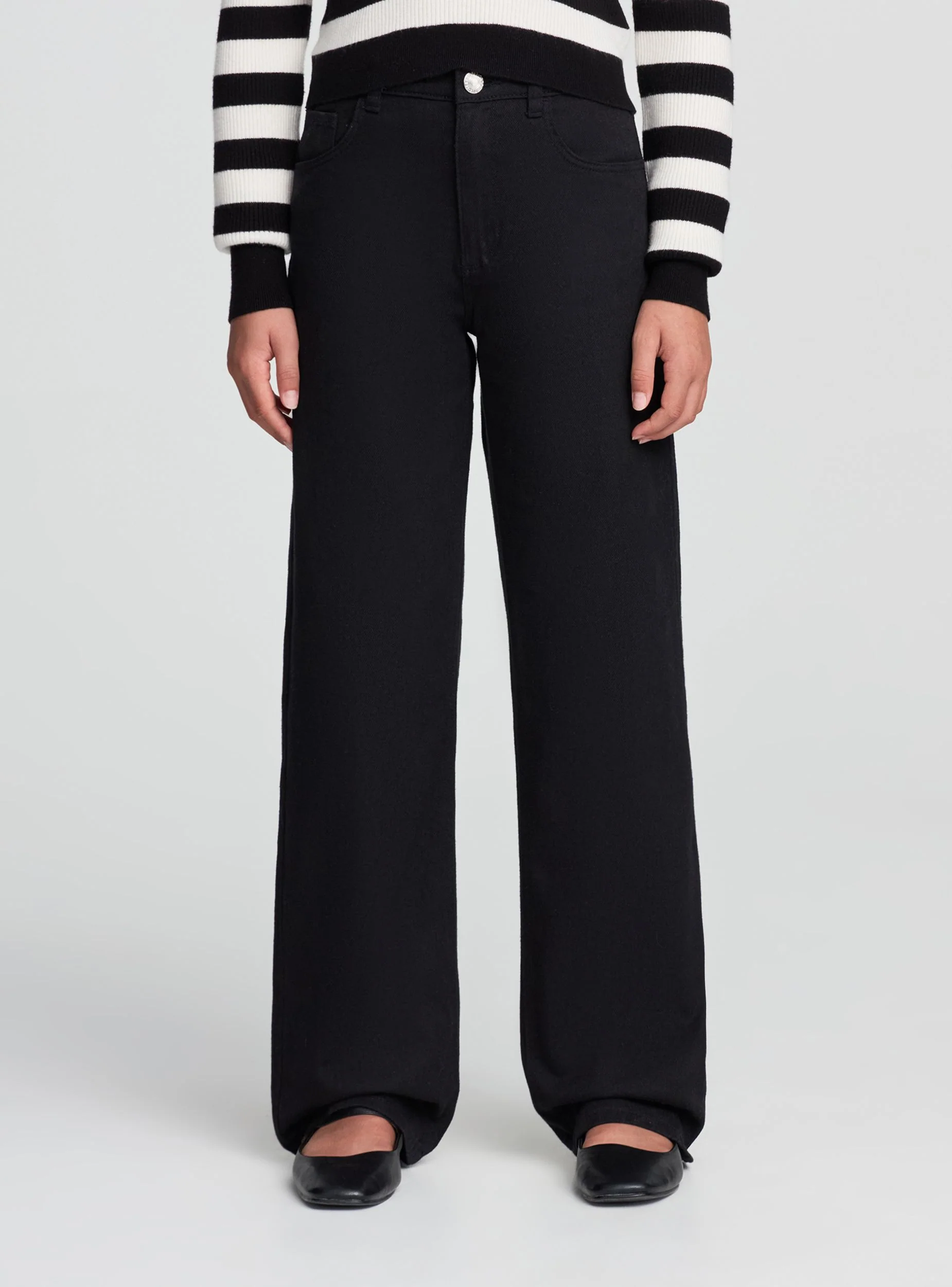 Pantaloni wide leg - Image 3