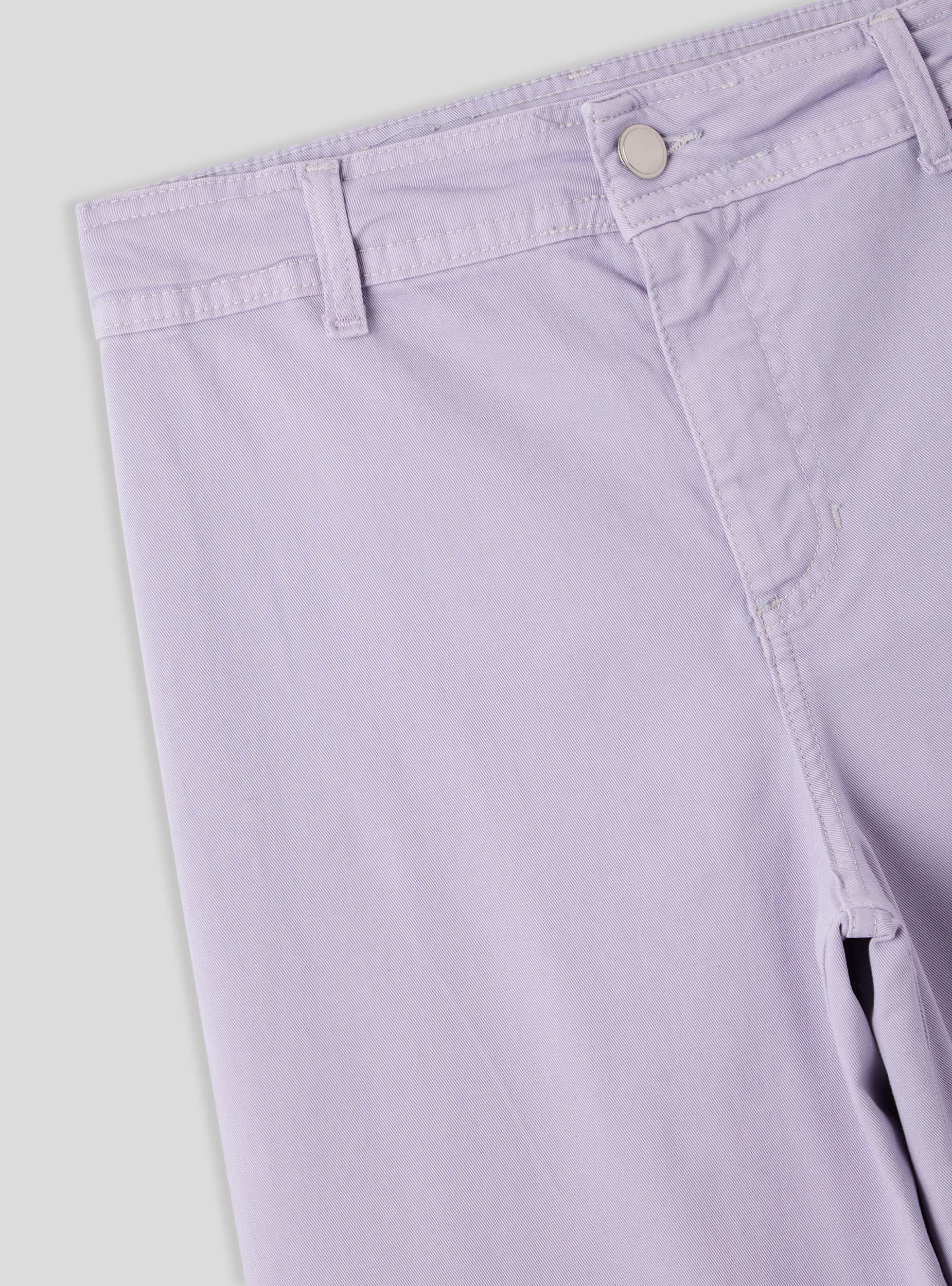 Pantaloni wide leg sfrangiati - Image 4
