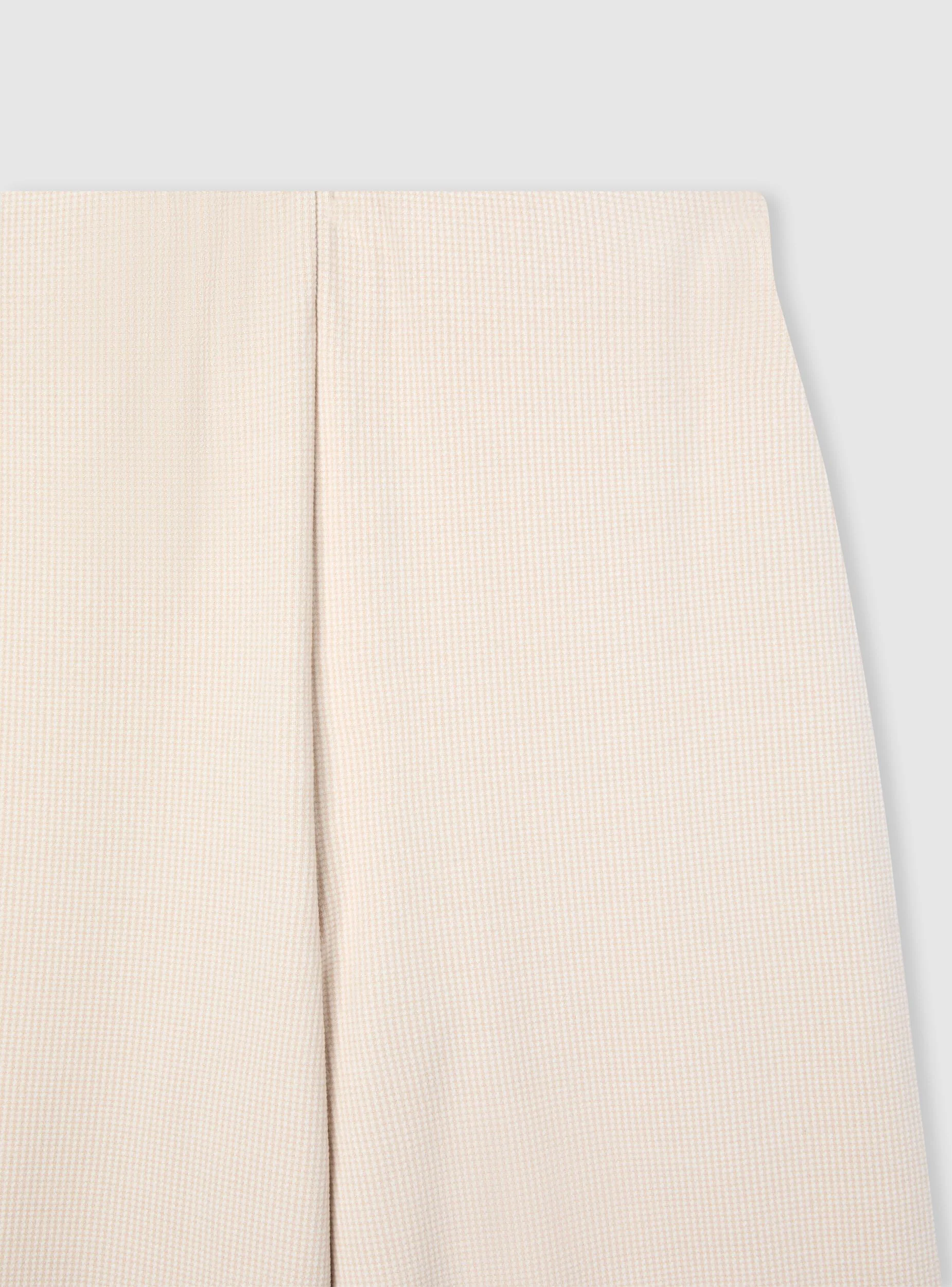 Pantaloni wide leg tessuto pesante - Image 5