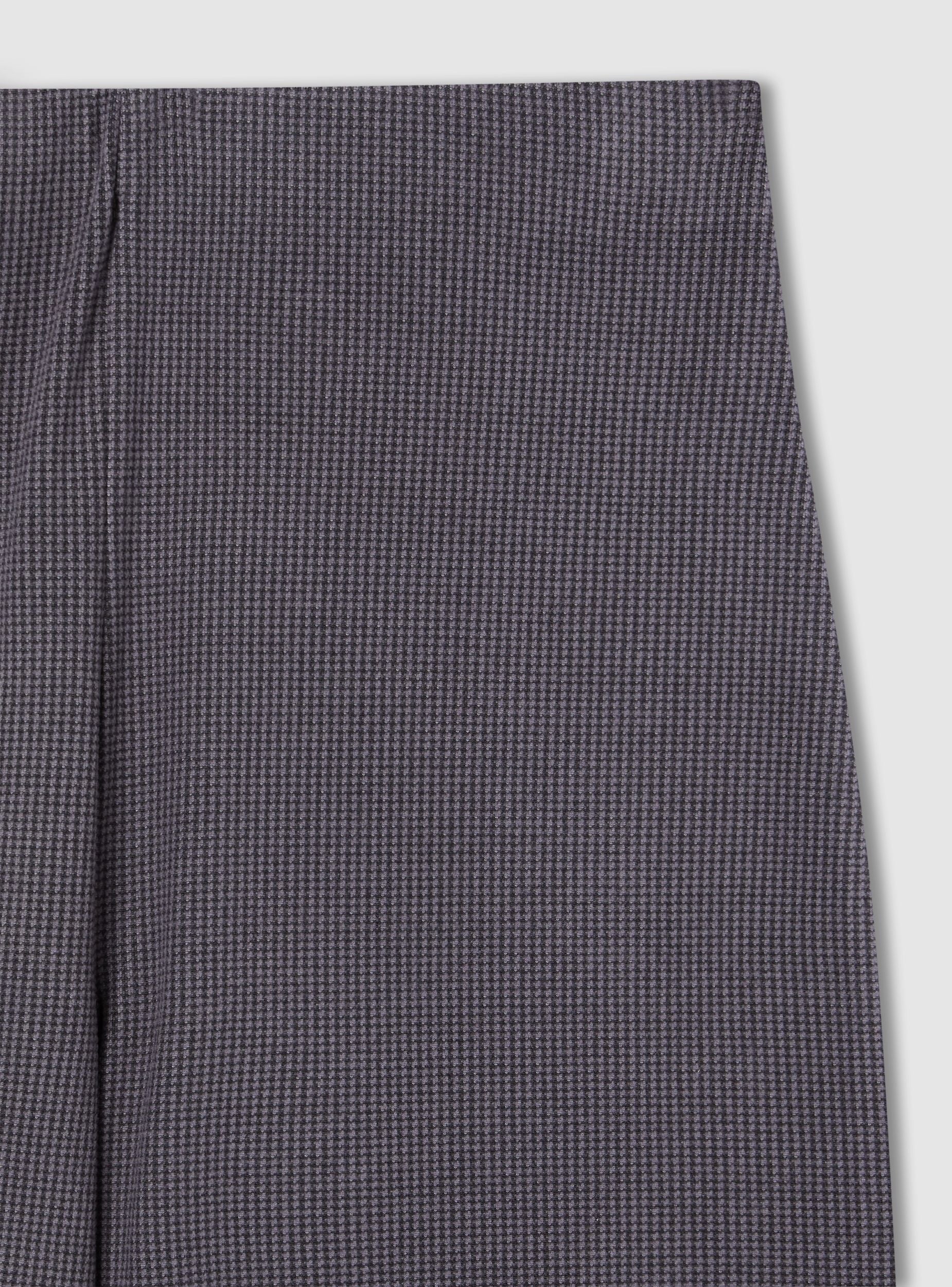 Pantaloni wide leg tessuto pesante - Image 6