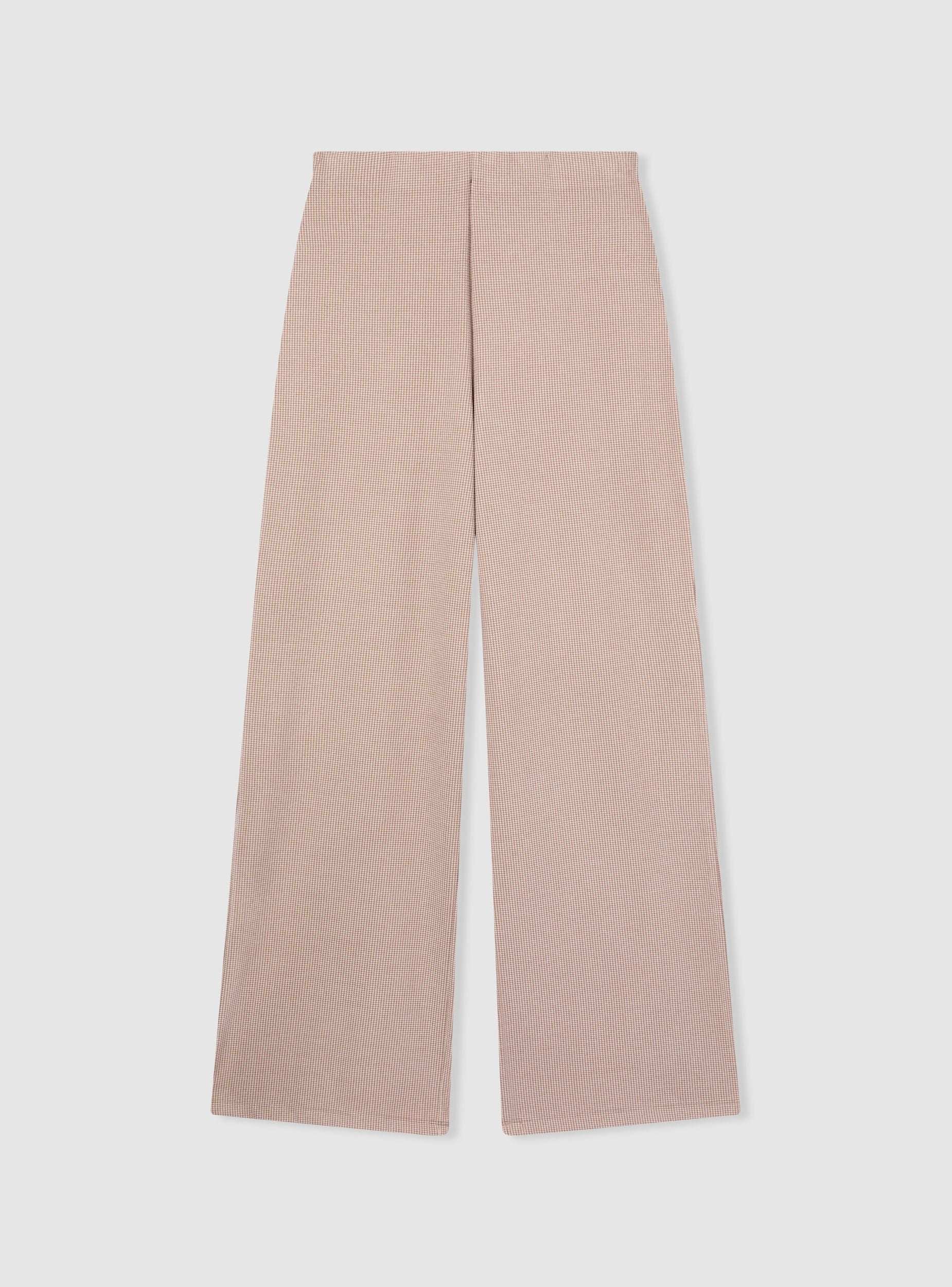 Pantaloni wide leg tessuto pesante - Image 5