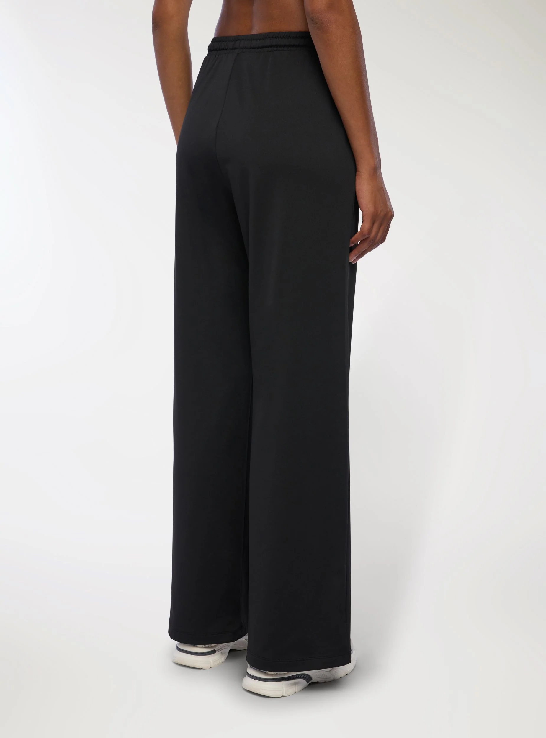 Pantaloni wide leg tinta unita - Image 4