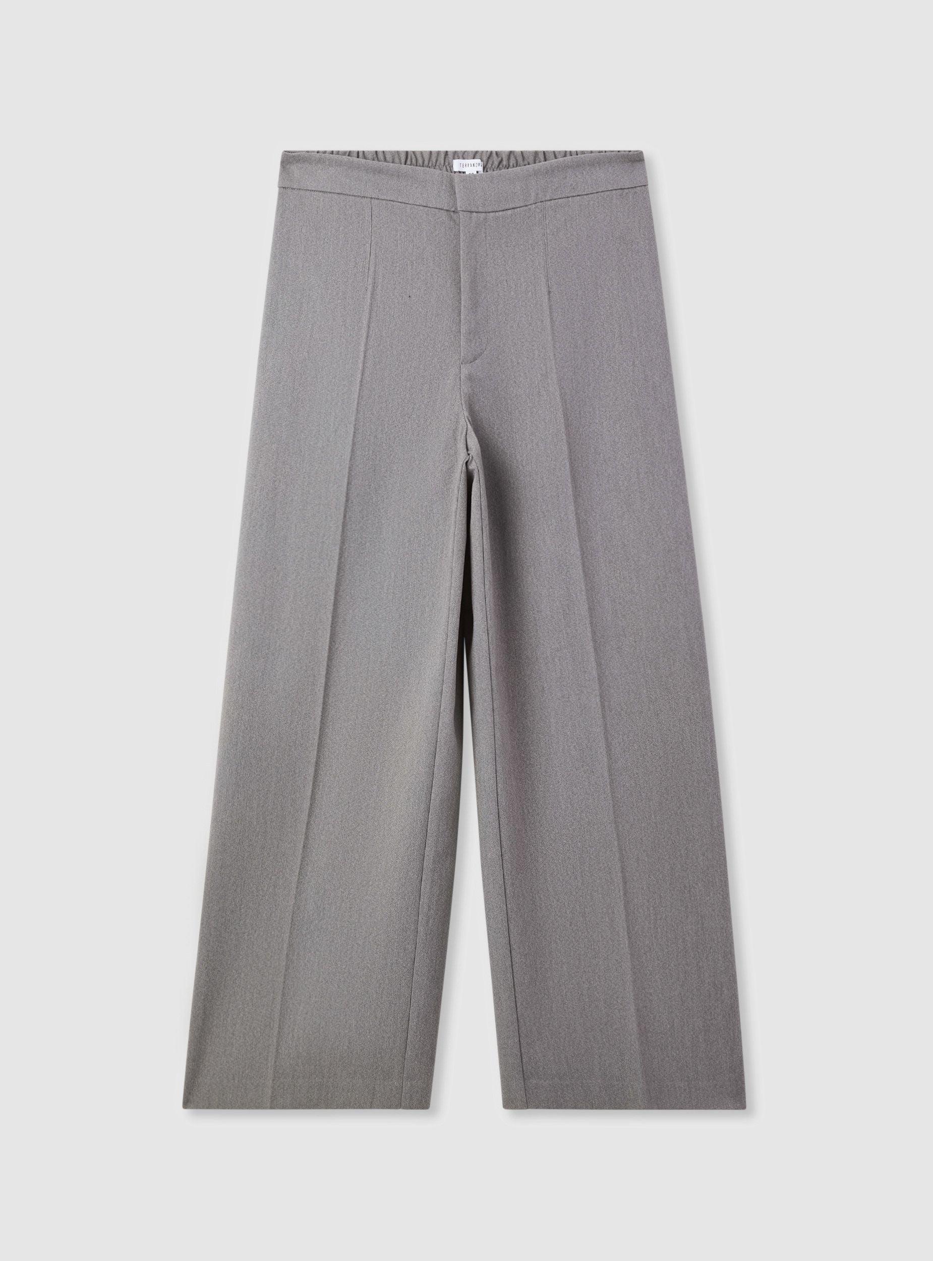 Pantaloni wide leg tinta unita - Image 5