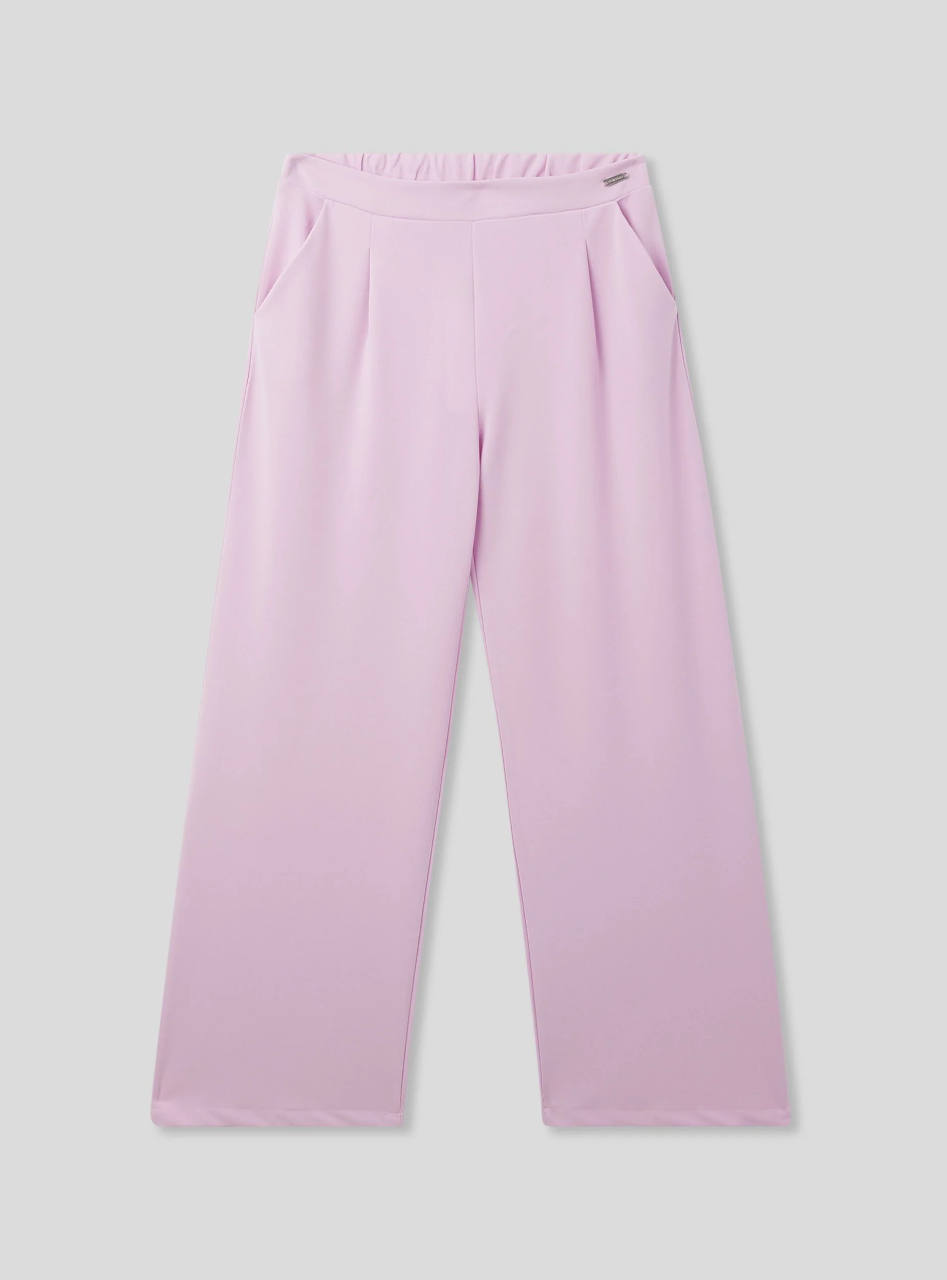 Pantaloni wide leg tinta unita - Image 5