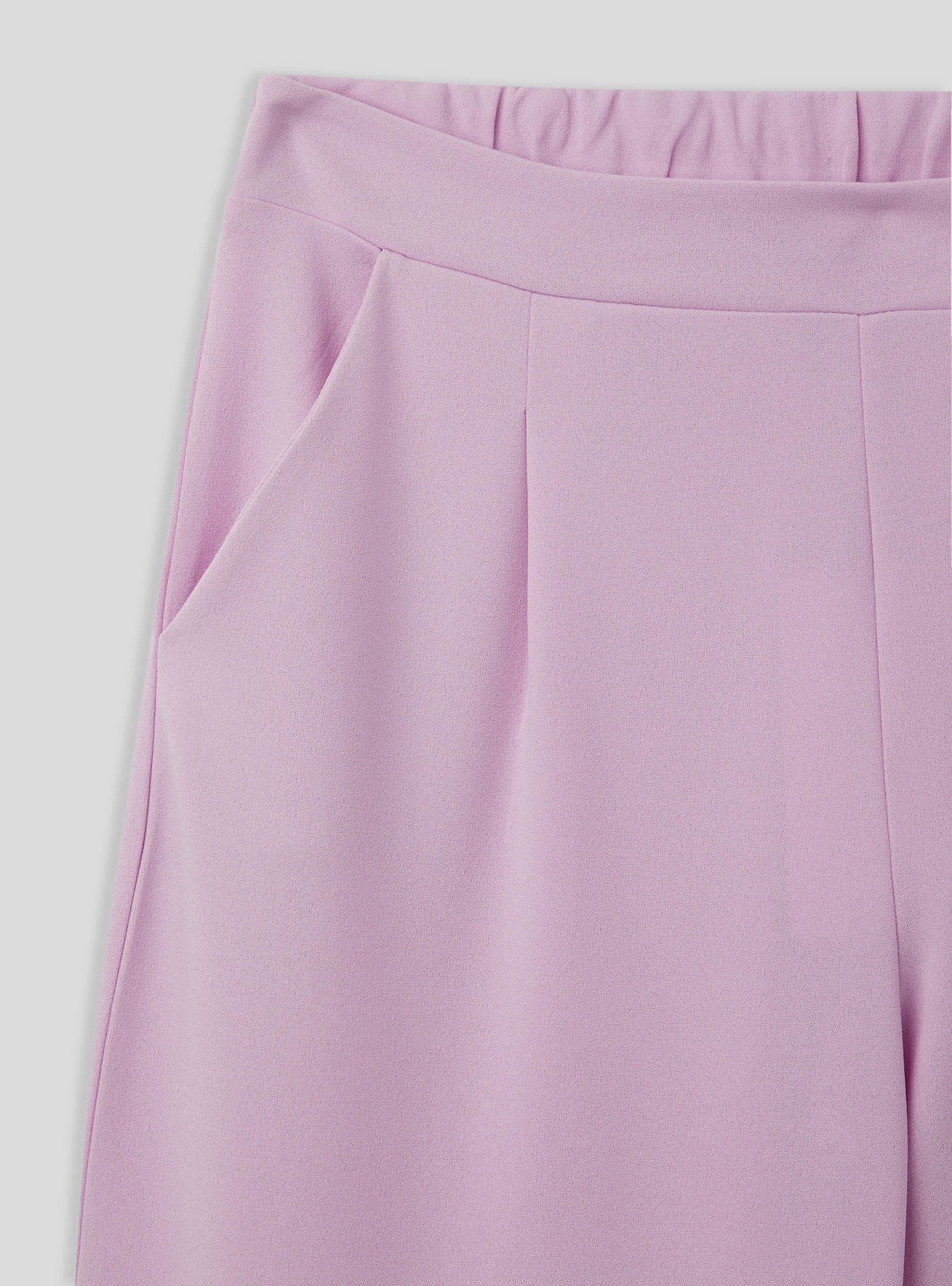 Pantaloni wide leg tinta unita - Image 6