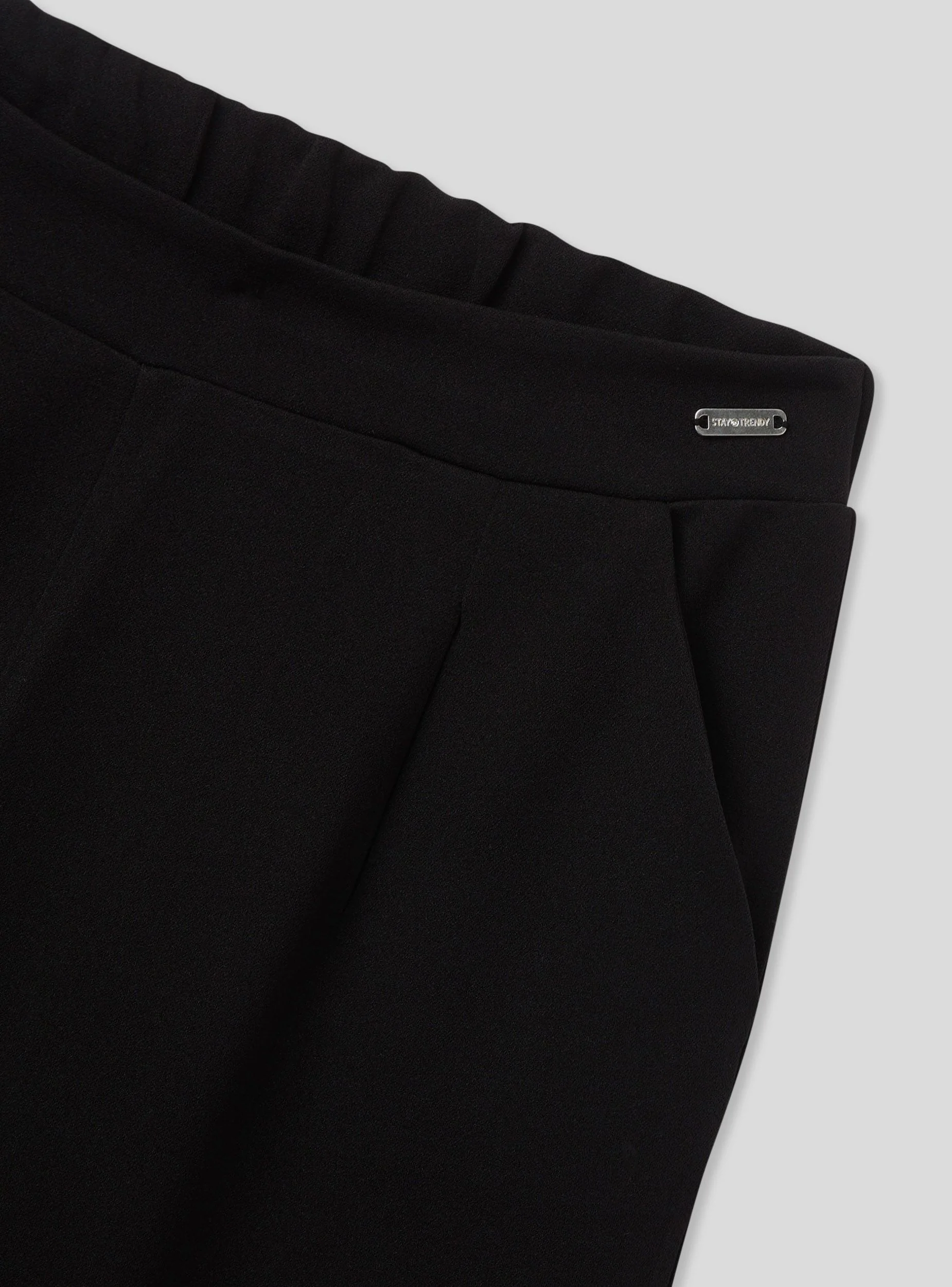 Pantaloni wide leg tinta unita - Image 5