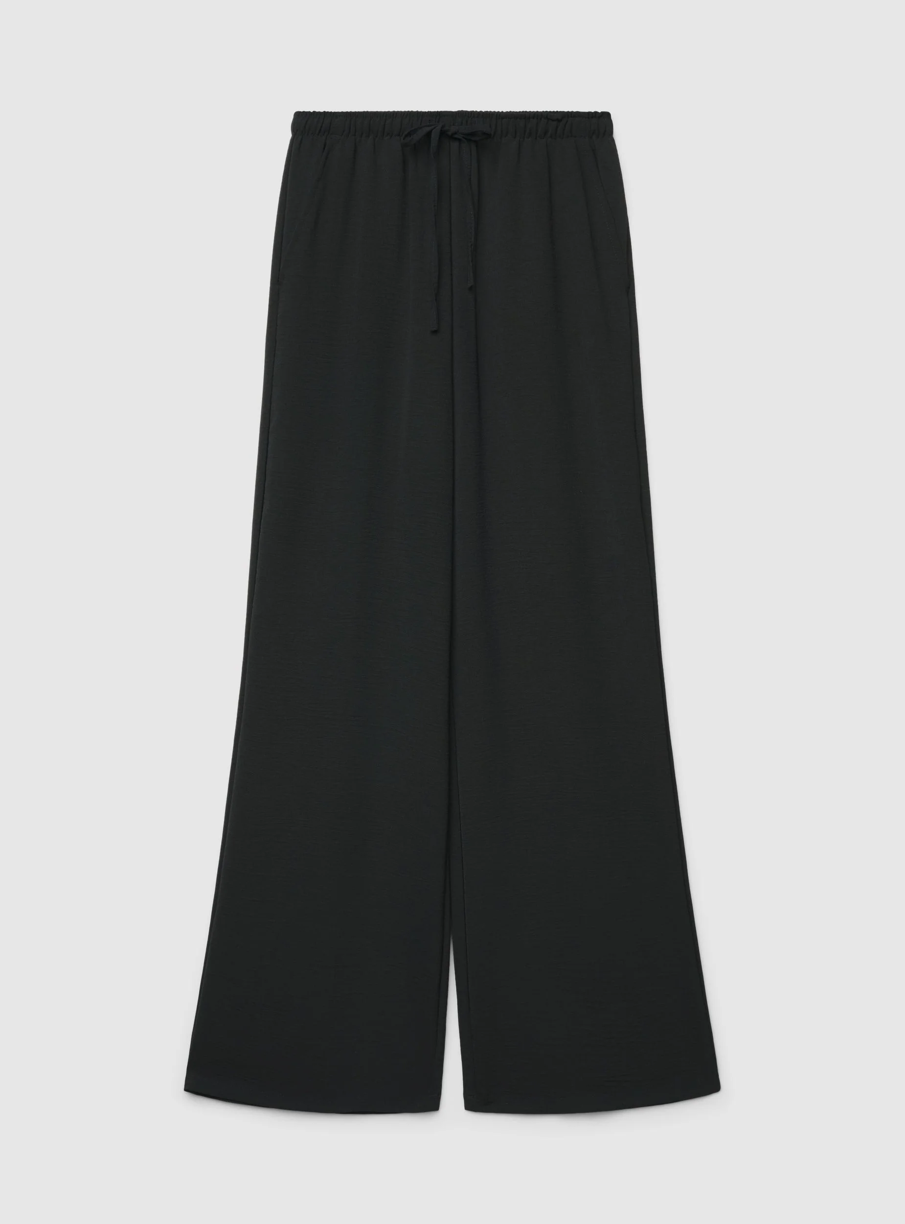 Pantaloni wide leg tinta unita - Image 5