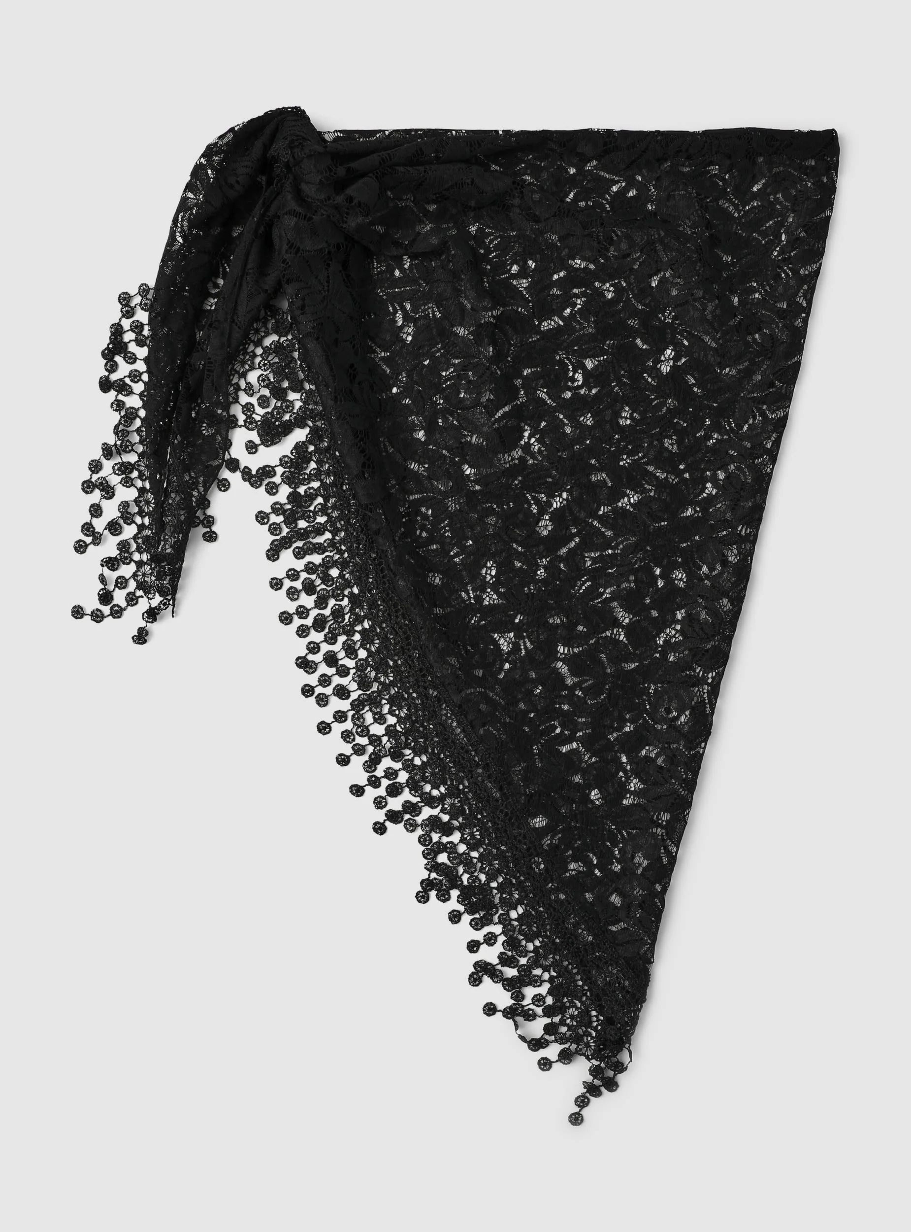Pareo in pizzo con frange - Image 3