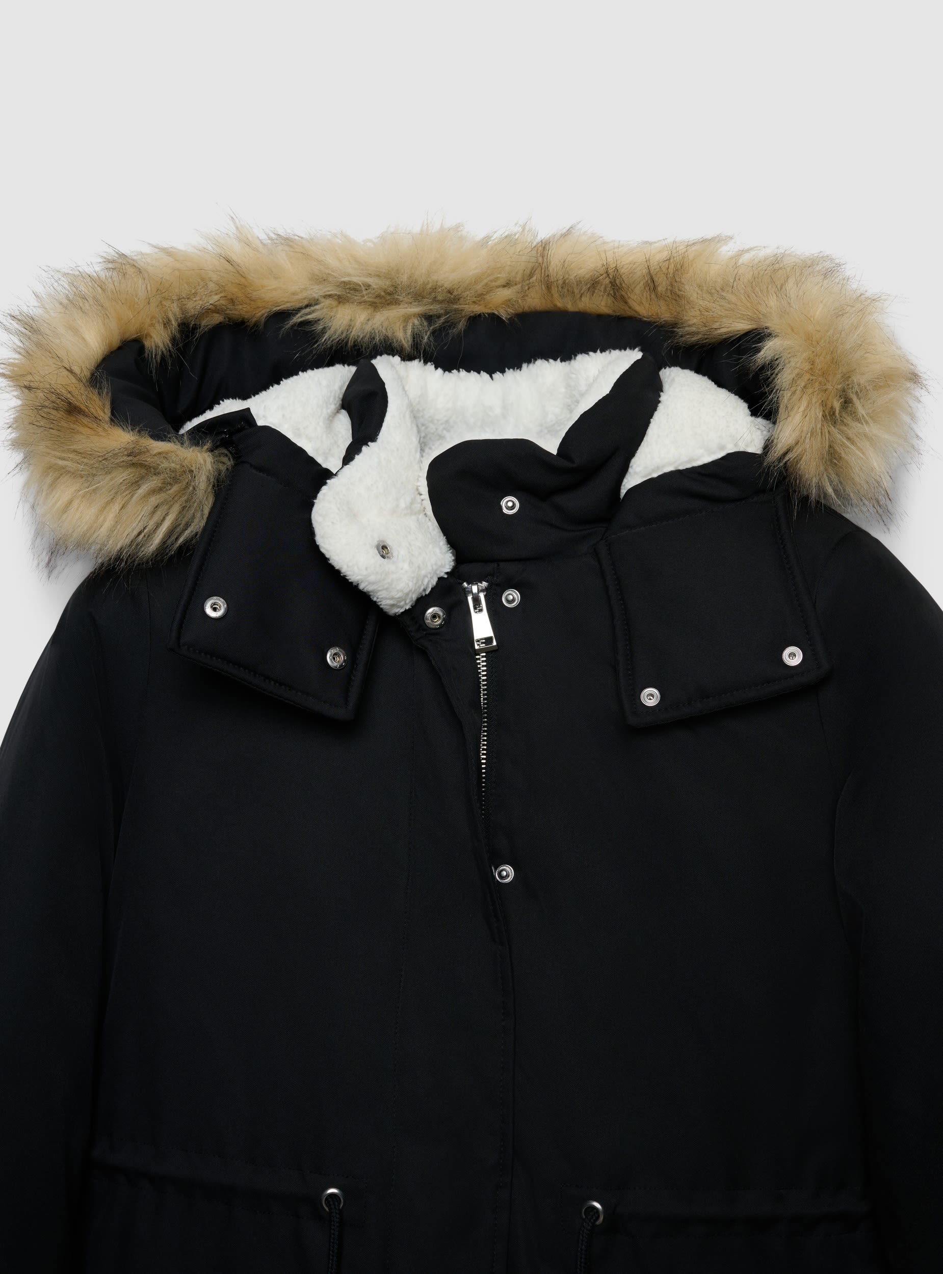 Parka con interno in montone sintetico - Image 5