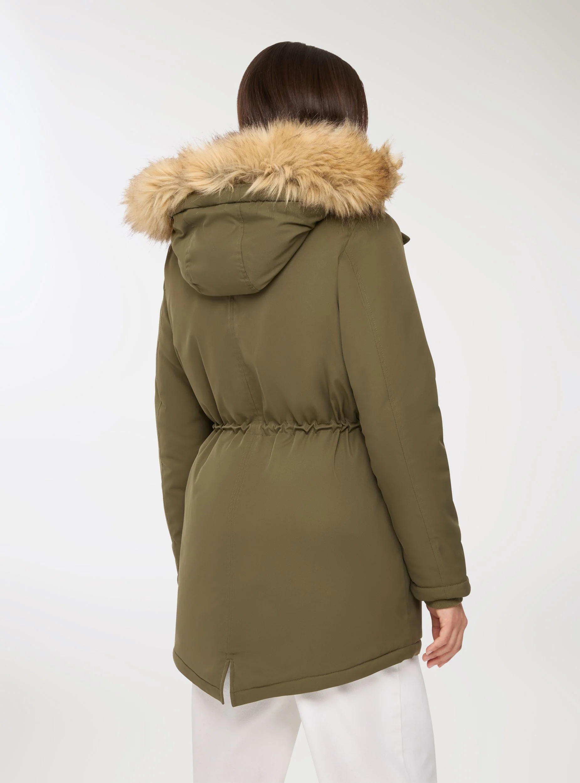 Parka con interno in montone sintetico - Image 2