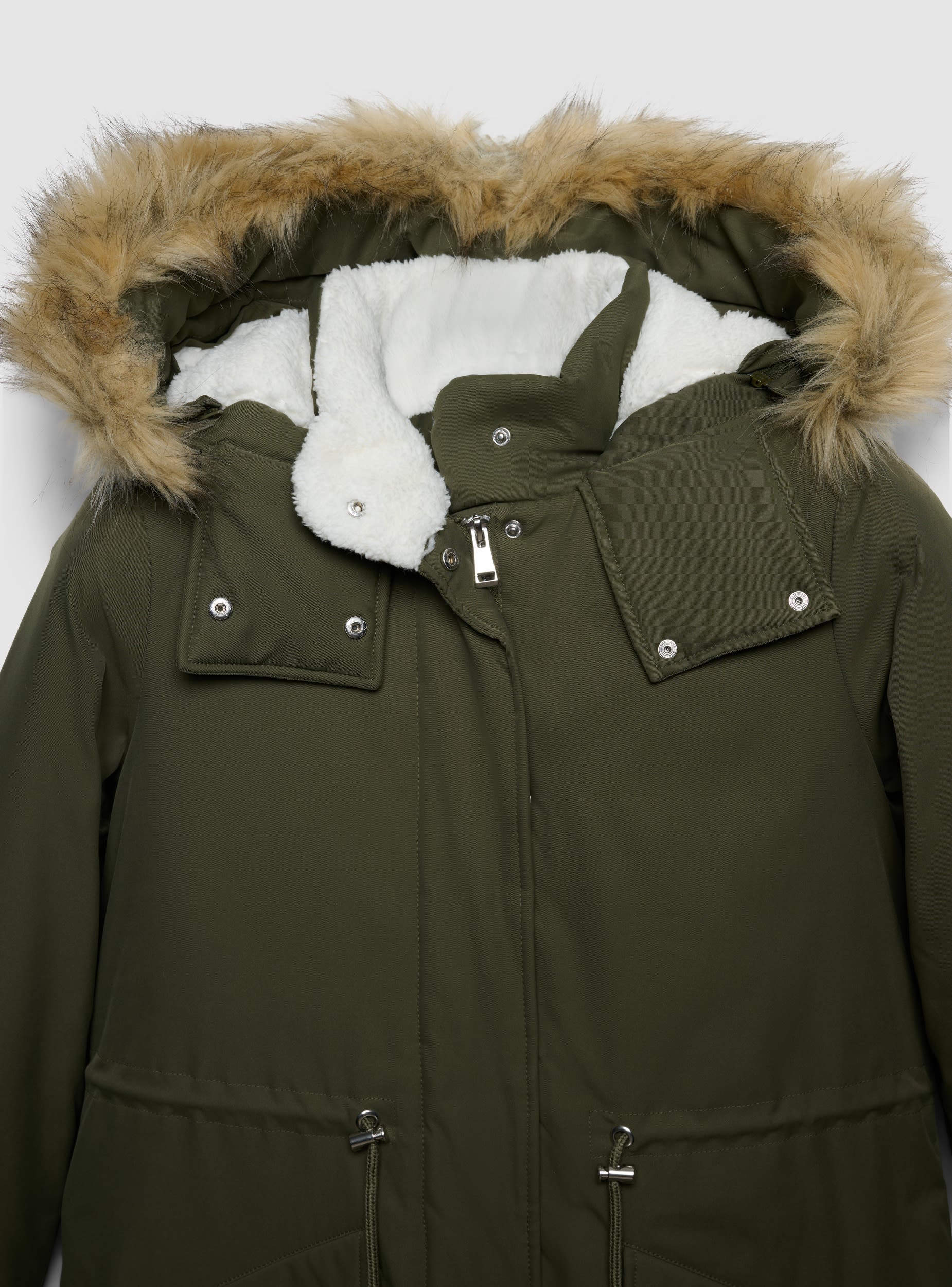 Parka con interno in montone sintetico - Image 5