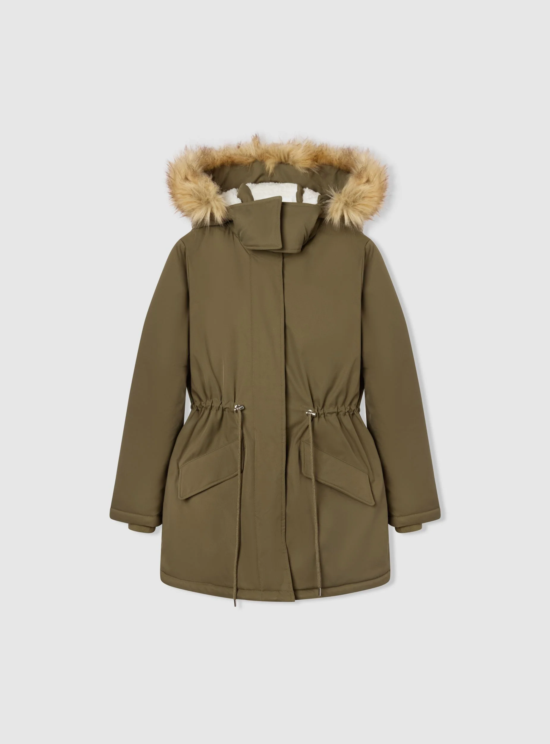 Parka con interno in montone sintetico - Image 6