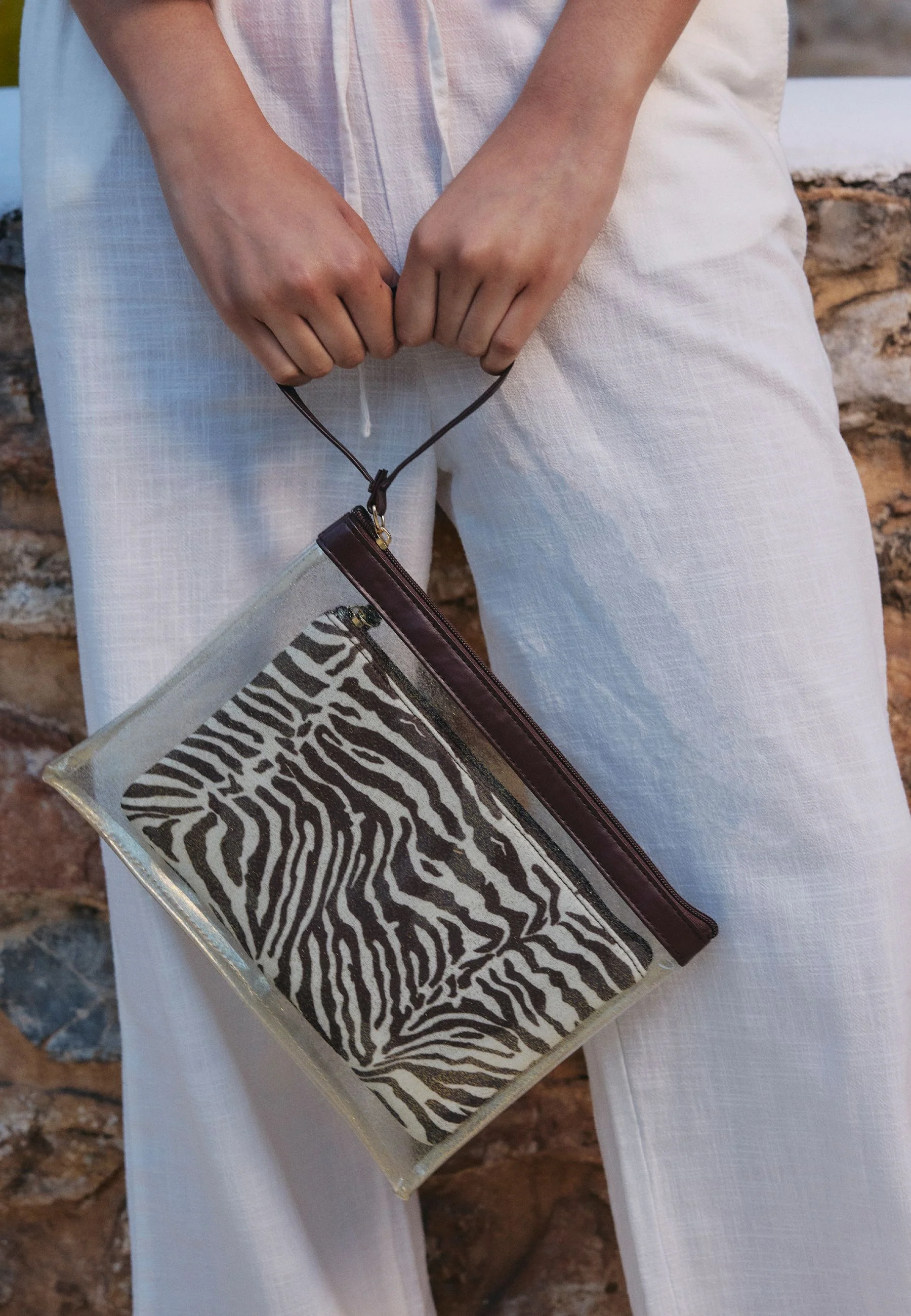 Pochette mare con stampa animalier - Image 3