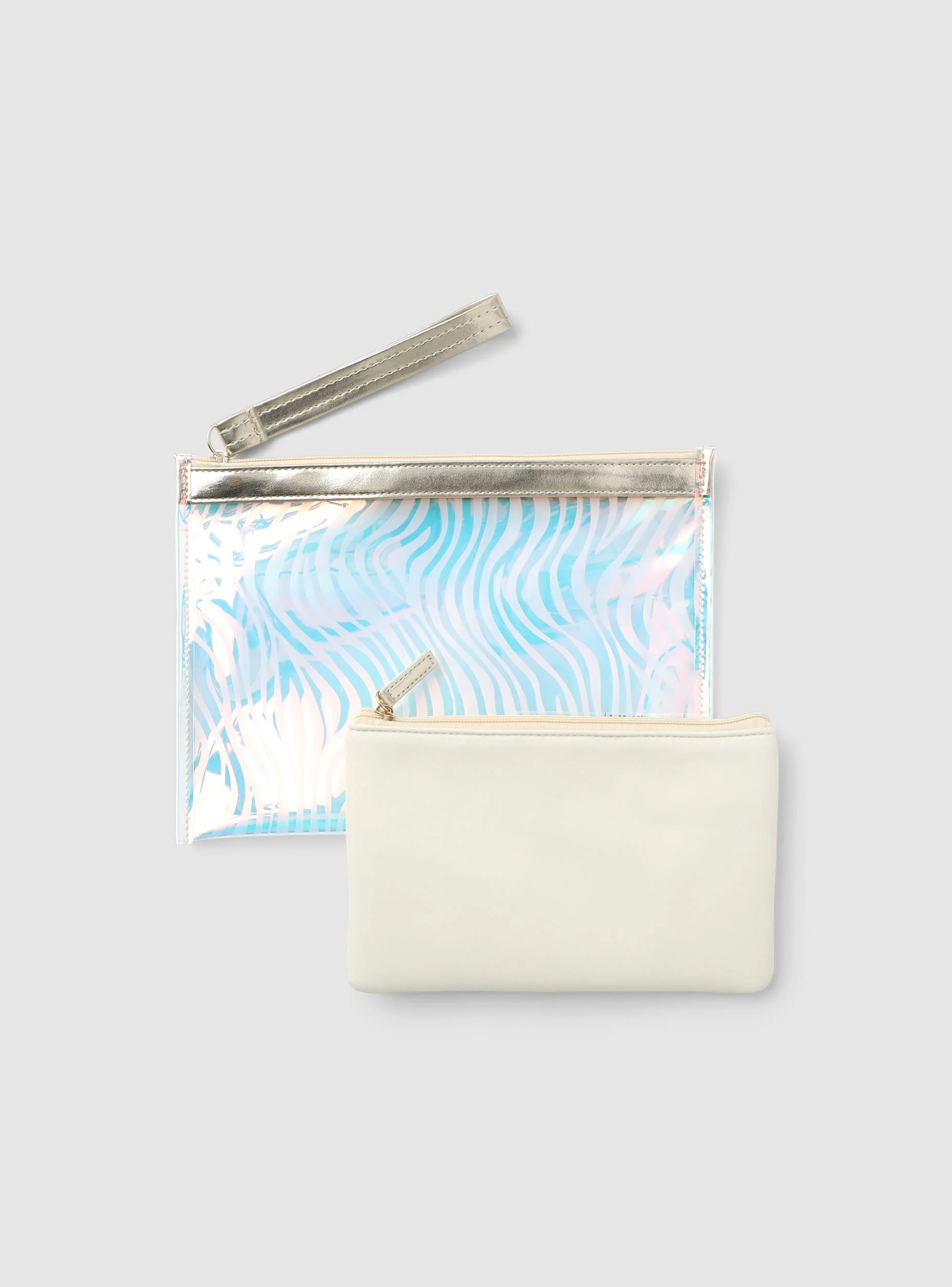 Pochette mare con stampa zebrata - Image 2
