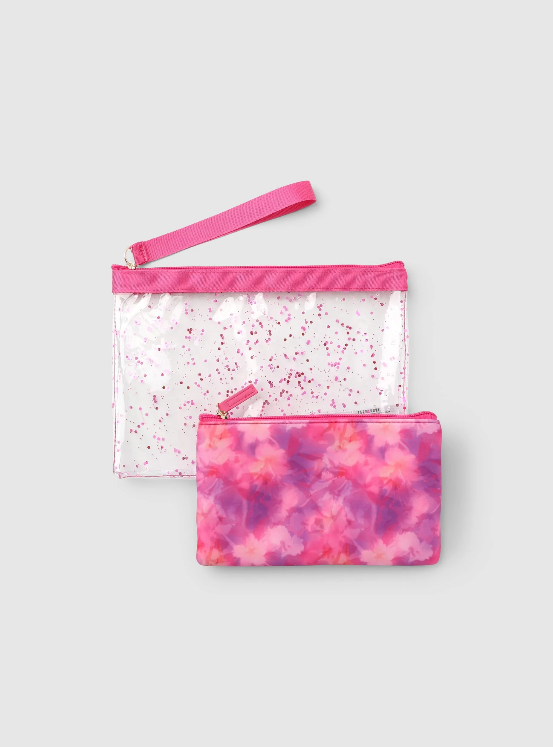 Pochette mare sfumato glitter