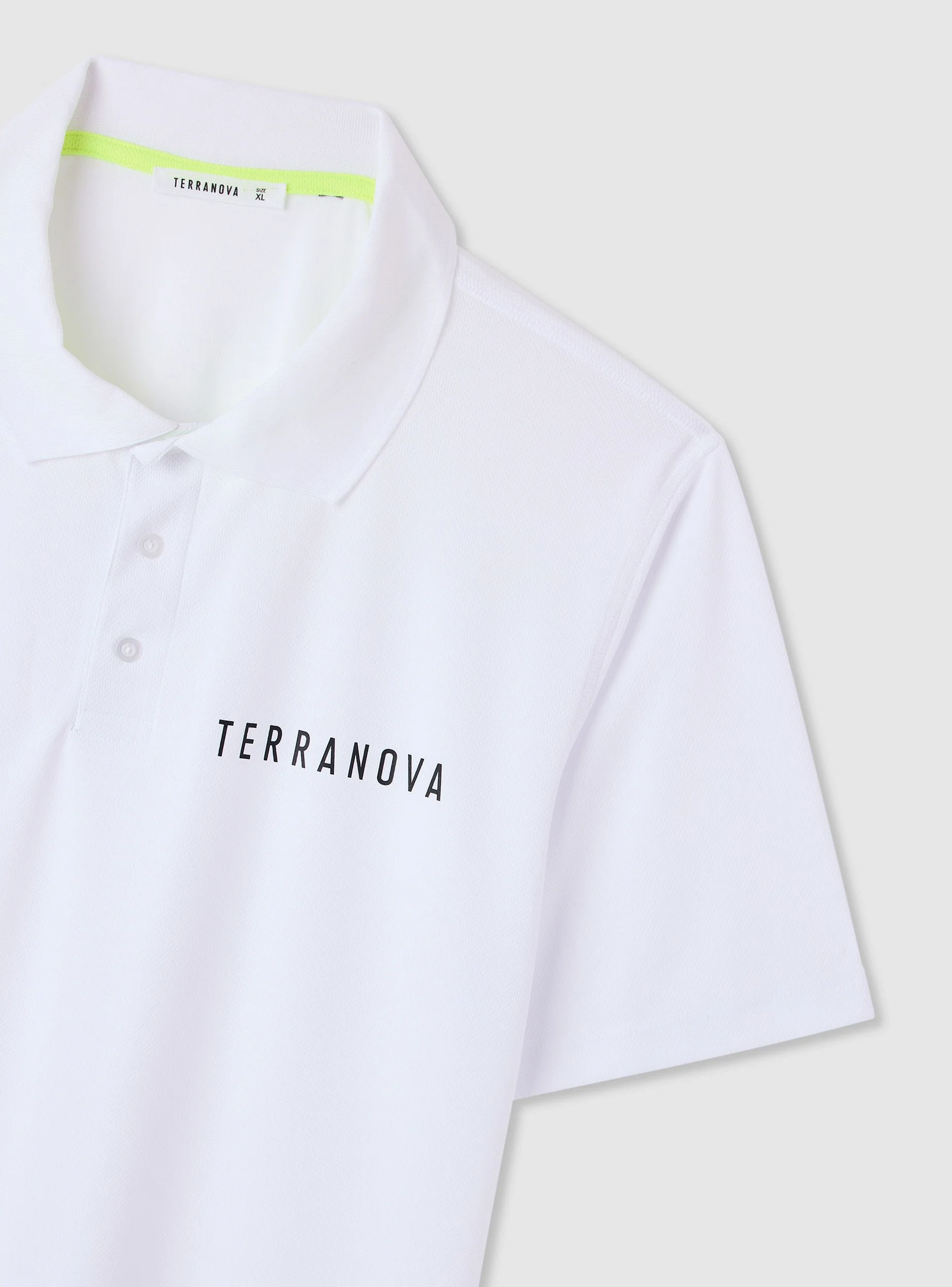 Polo a maniche corte tinta unita con logo - Image 3