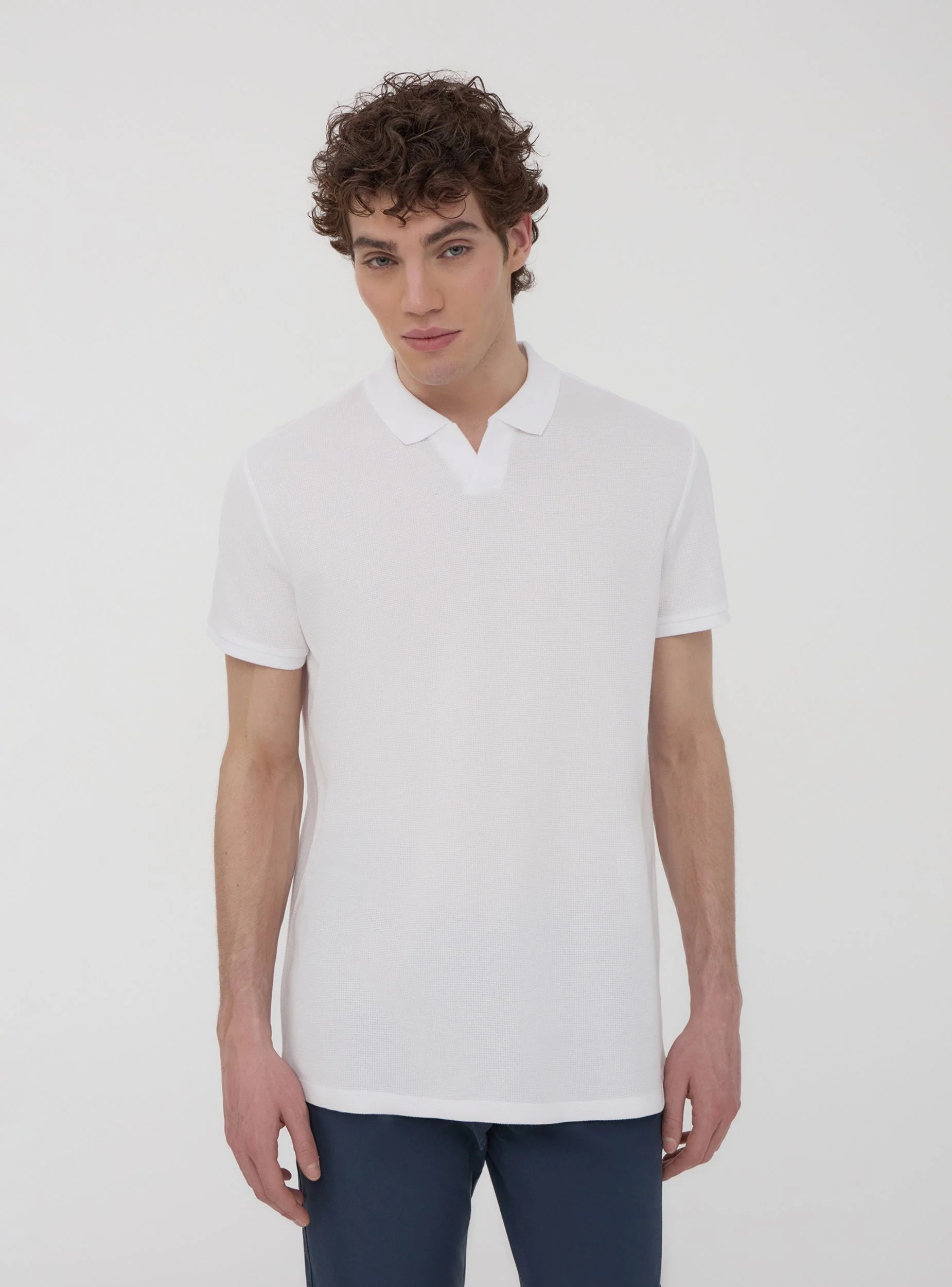 Polo basic tinta unita - Image 3