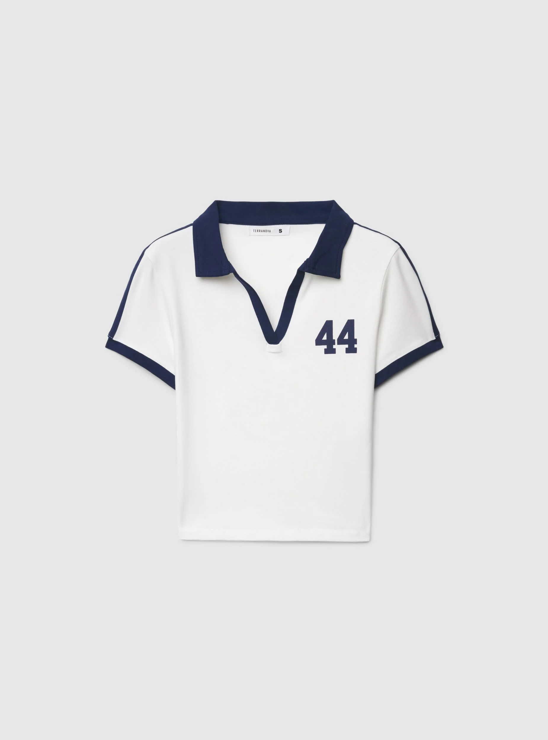 Polo con bande e numero - Image 7