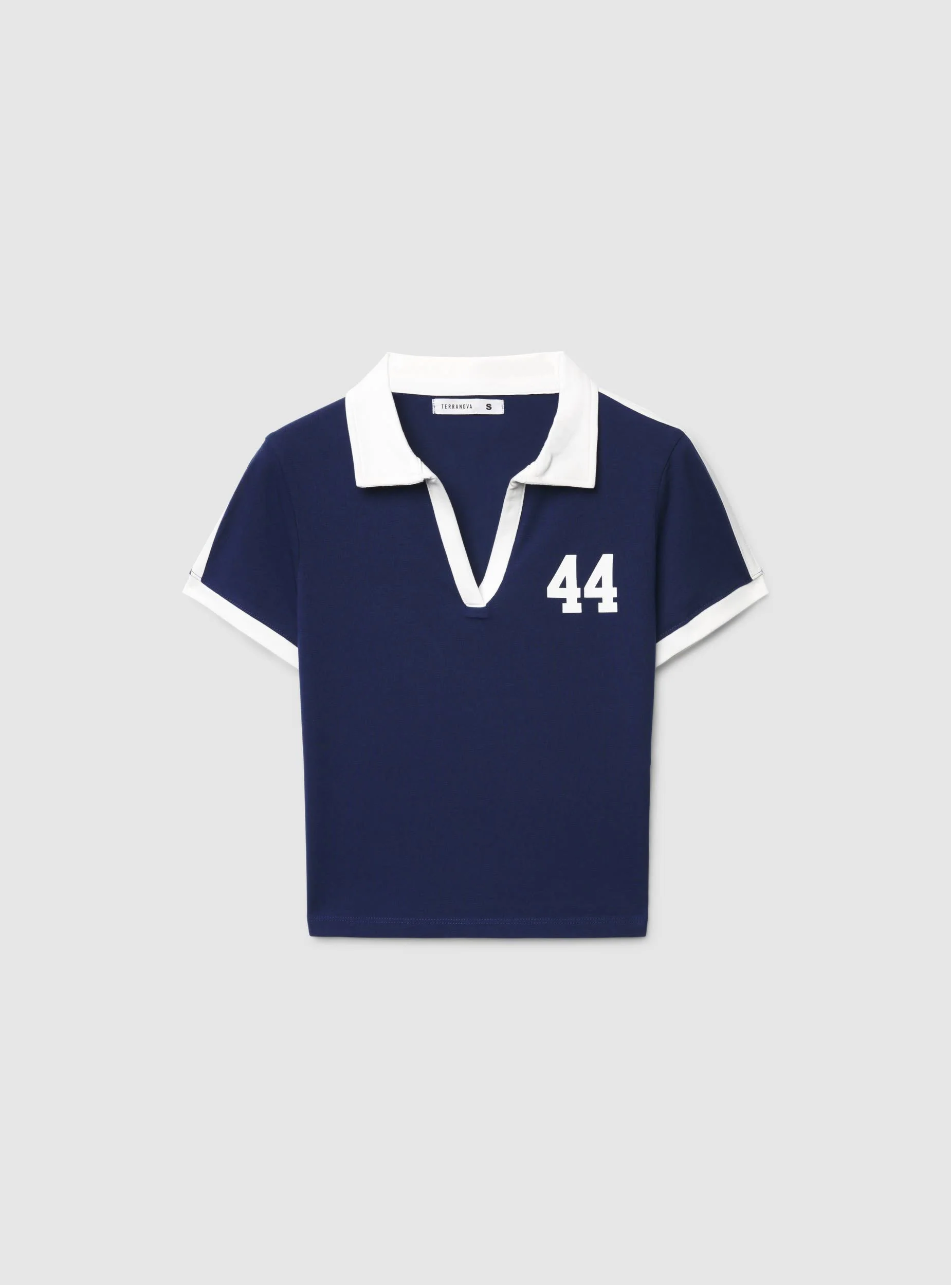 Polo con bande e numero - Image 6
