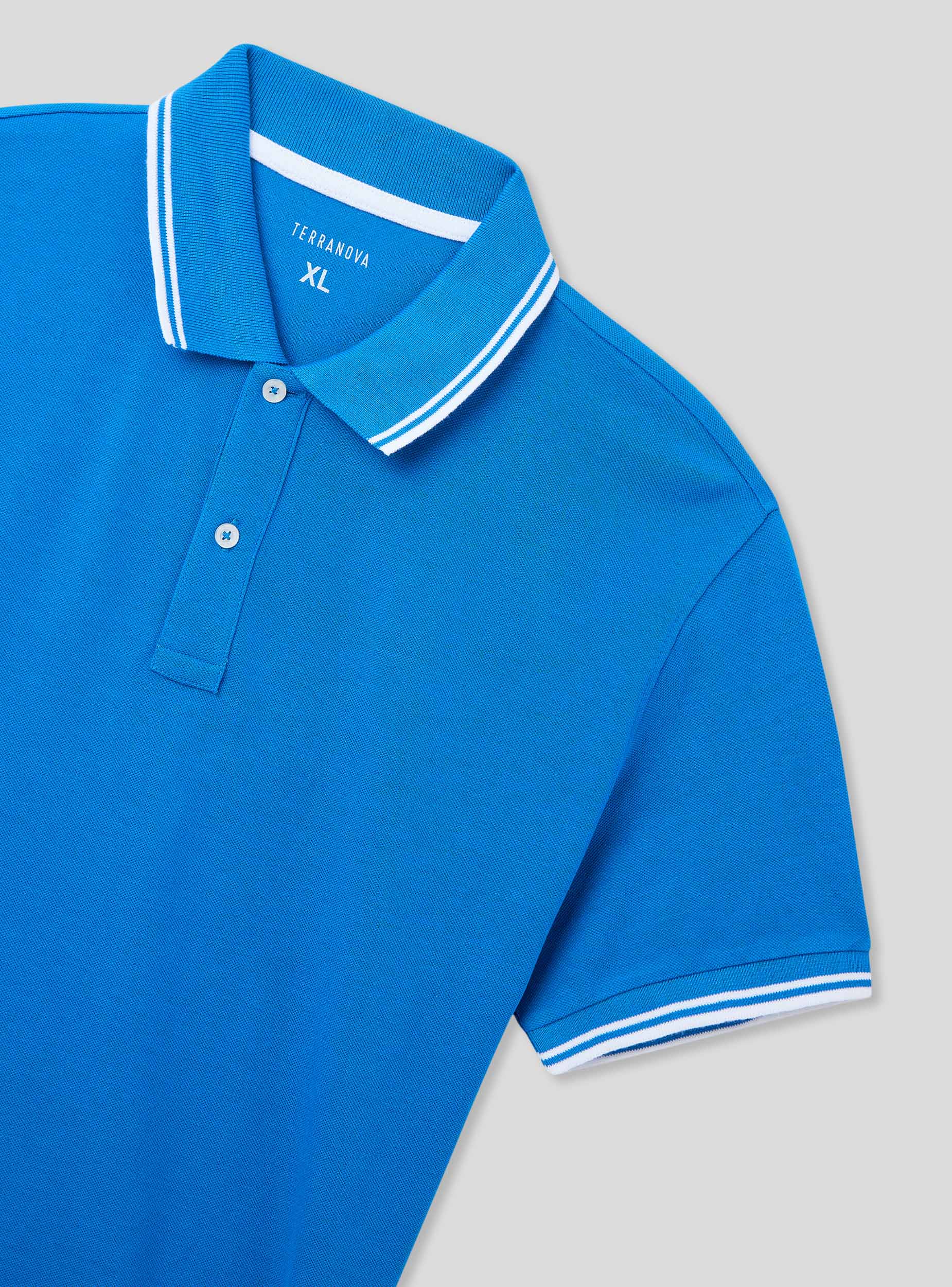 Polo con profili a contrasto - Image 4