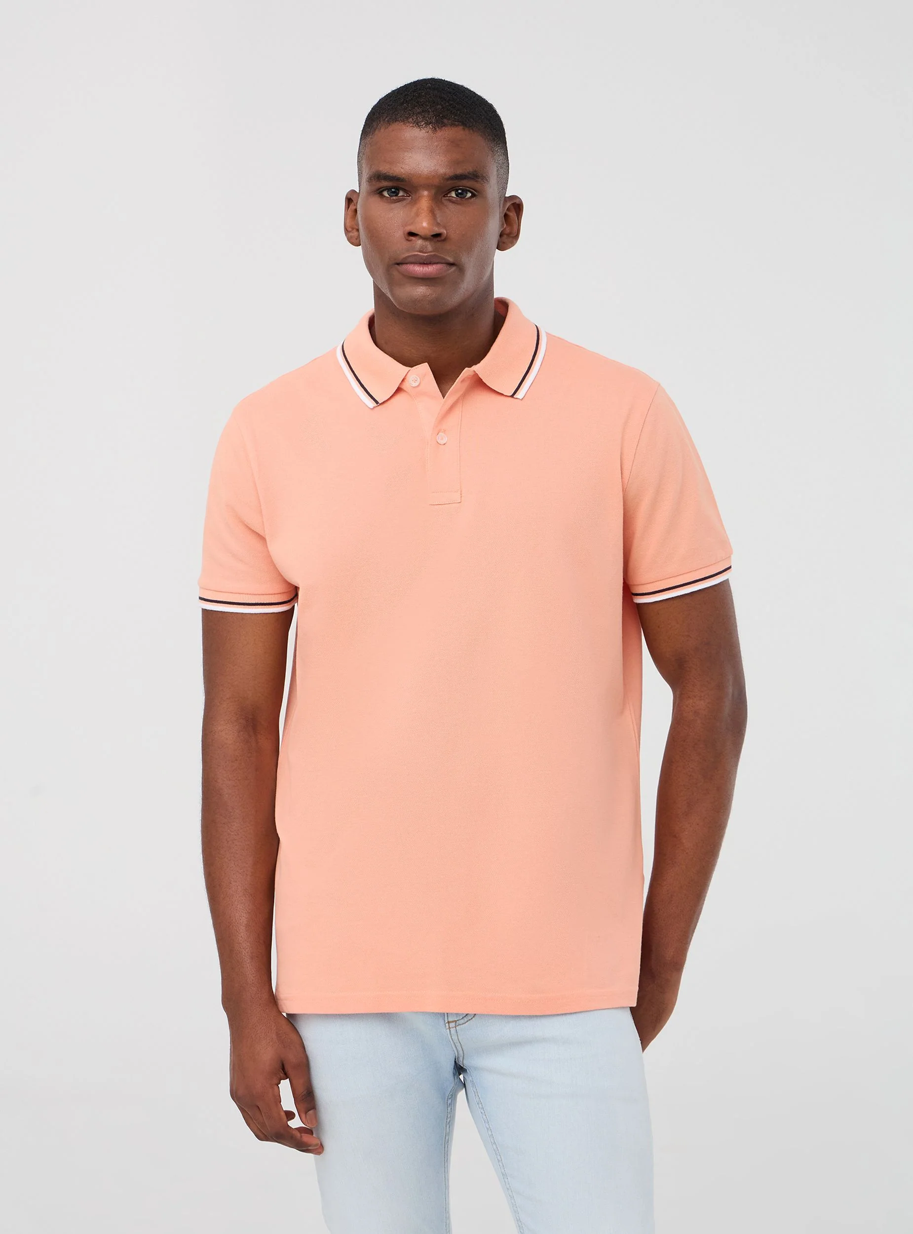 Polo con profili a contrasto - Image 7