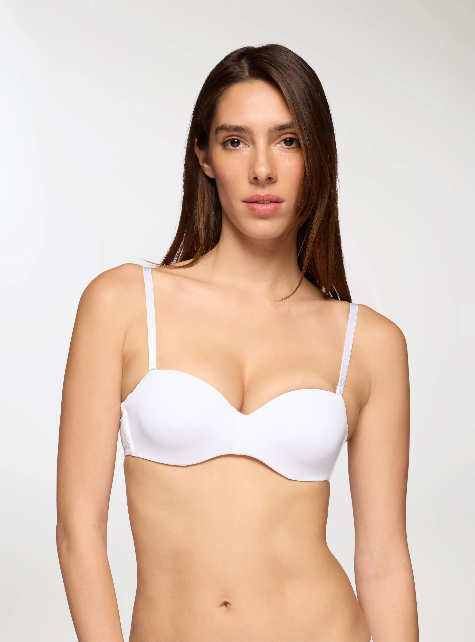 Reggiseno a fascia imbottito con spalline multifunzionali - Image 4