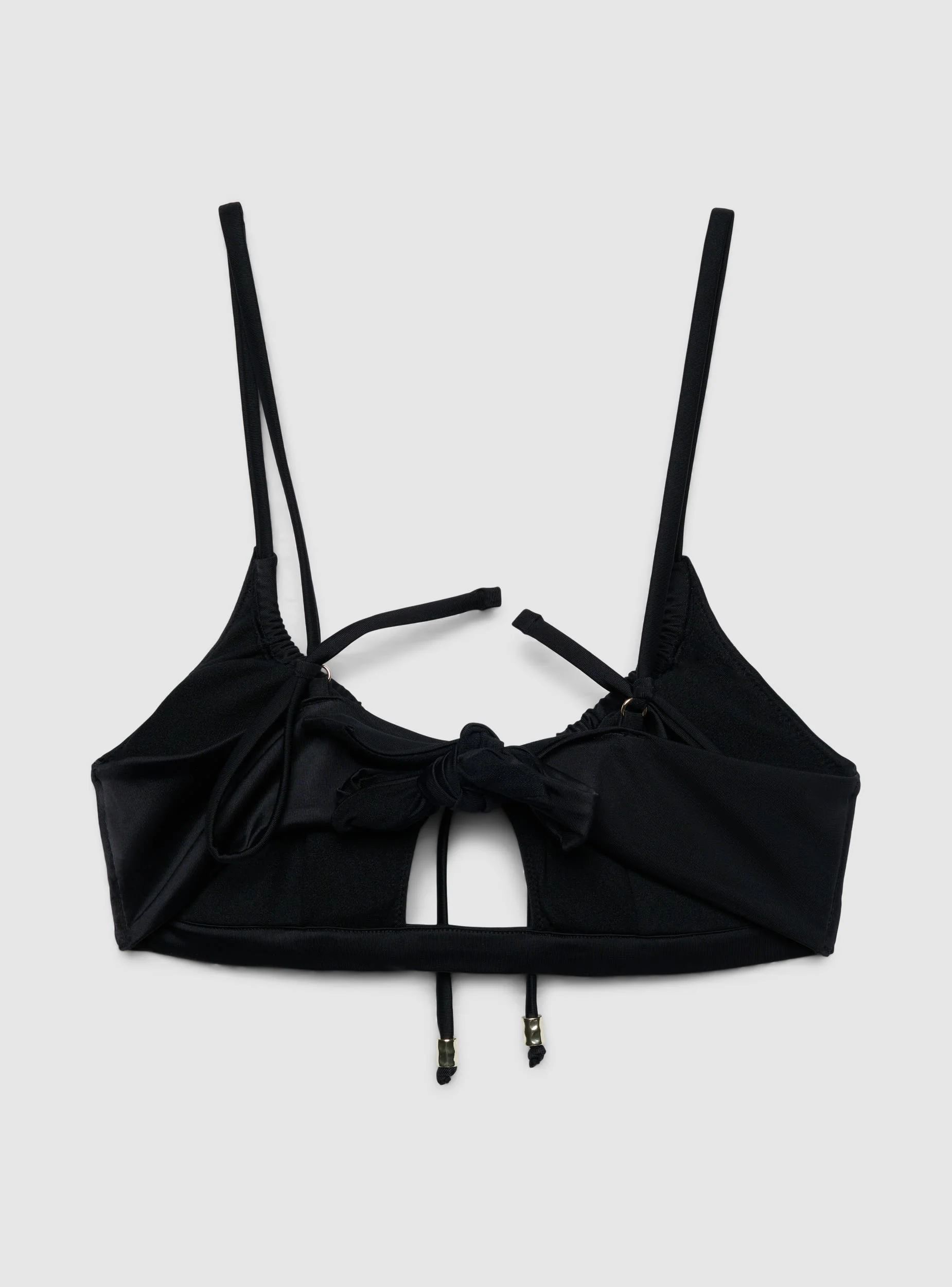 Reggiseno bikini con lacci e cut out - Image 6