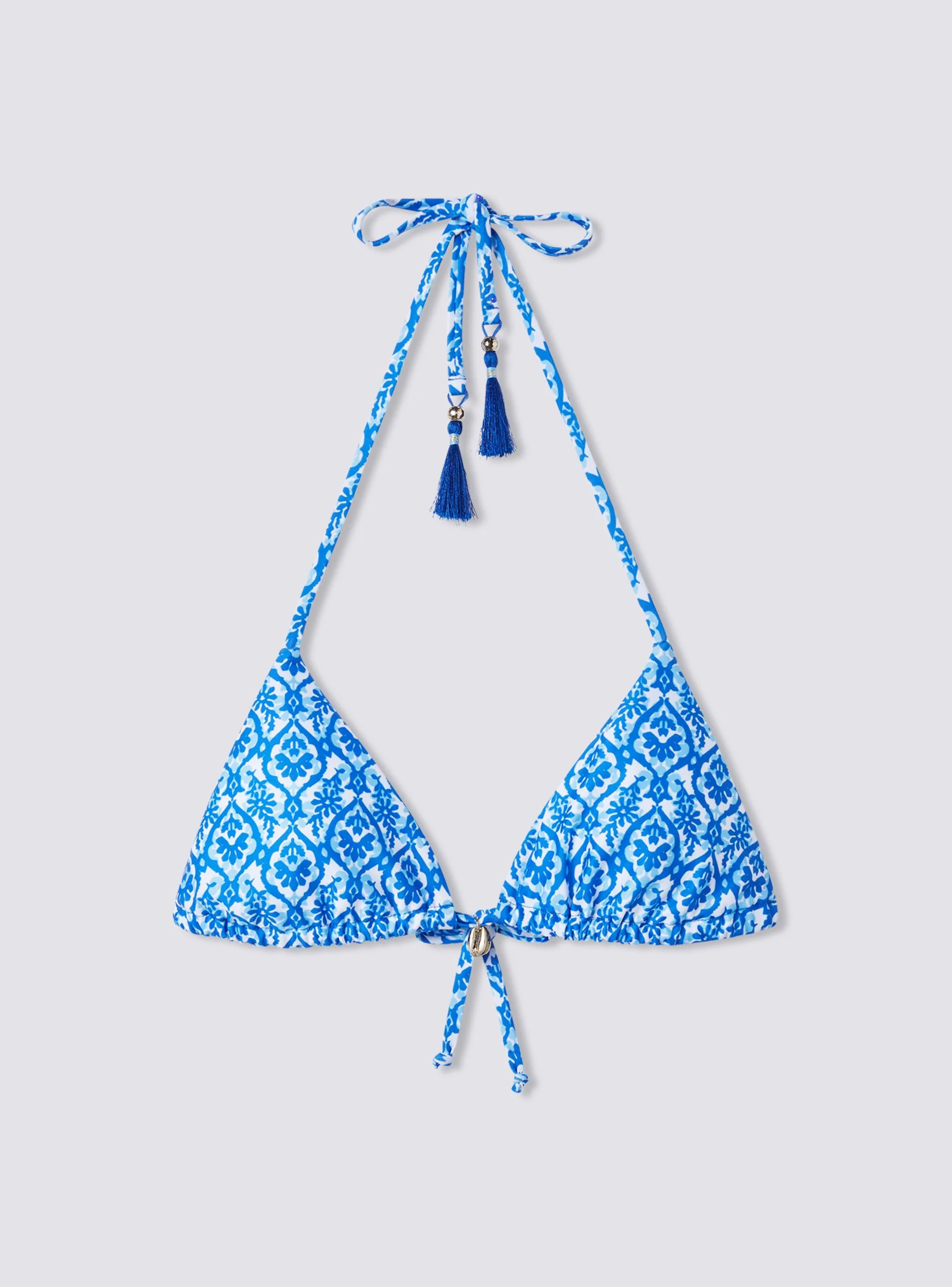 Reggiseno bikini fantasia etnica con conchiglia - Image 5