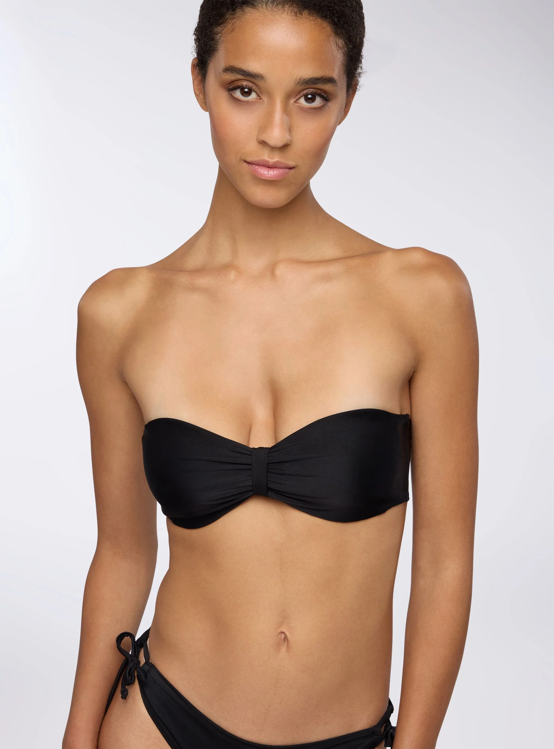 Reggiseno bikini fascia con spalline multiway