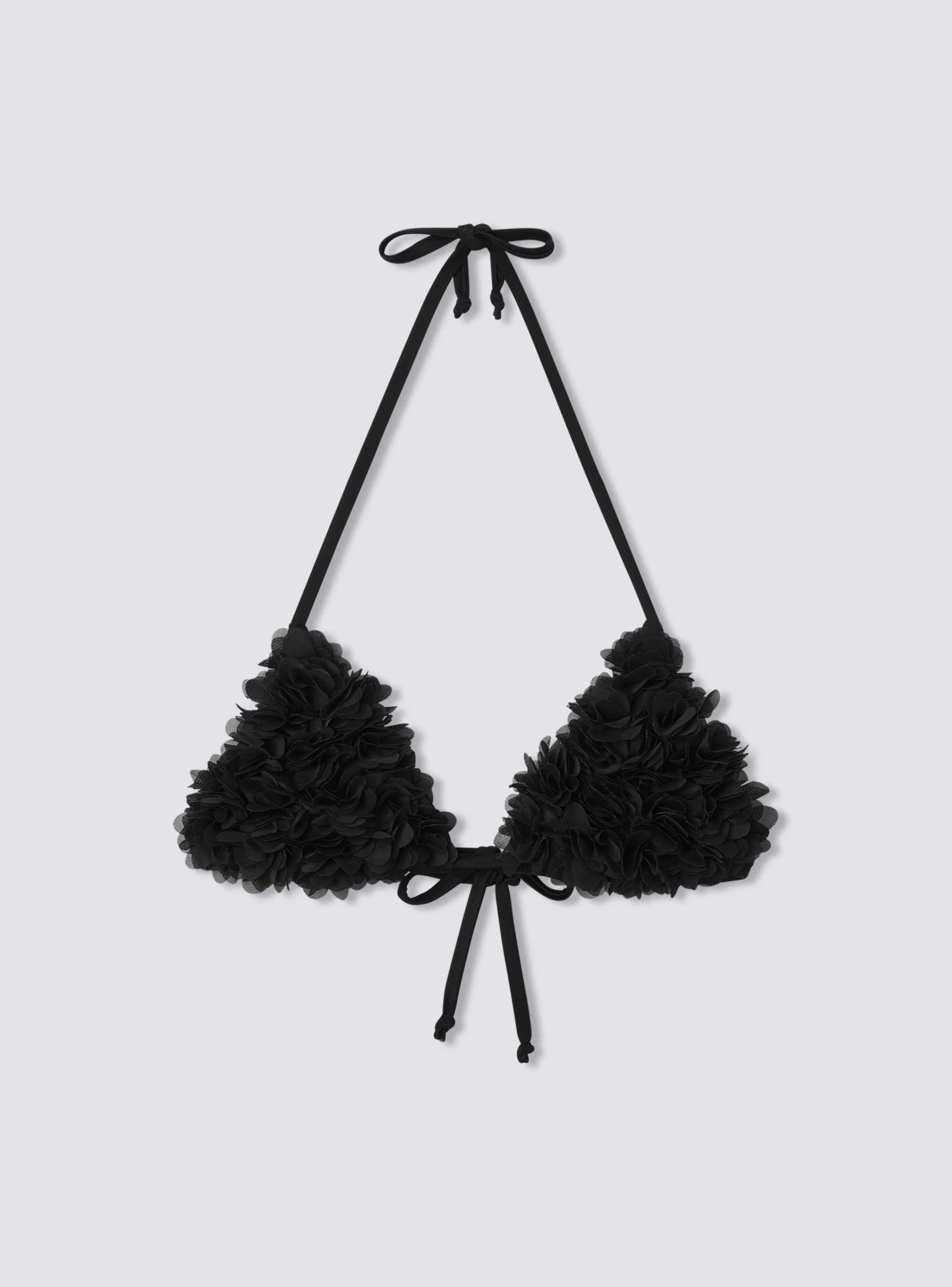 Reggiseno bikini fiori applicati - Image 6