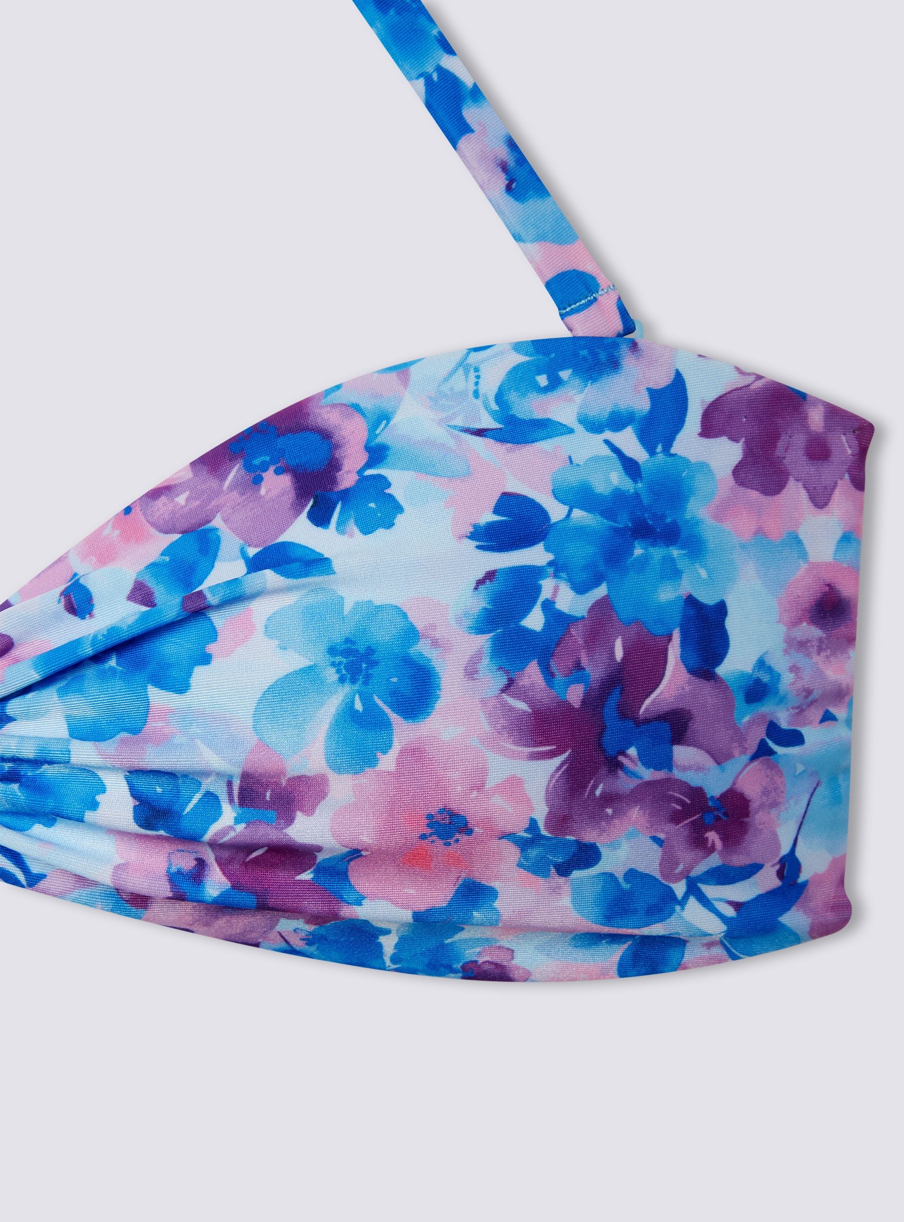 Reggiseno bikini floreale spalline multiway - Image 6