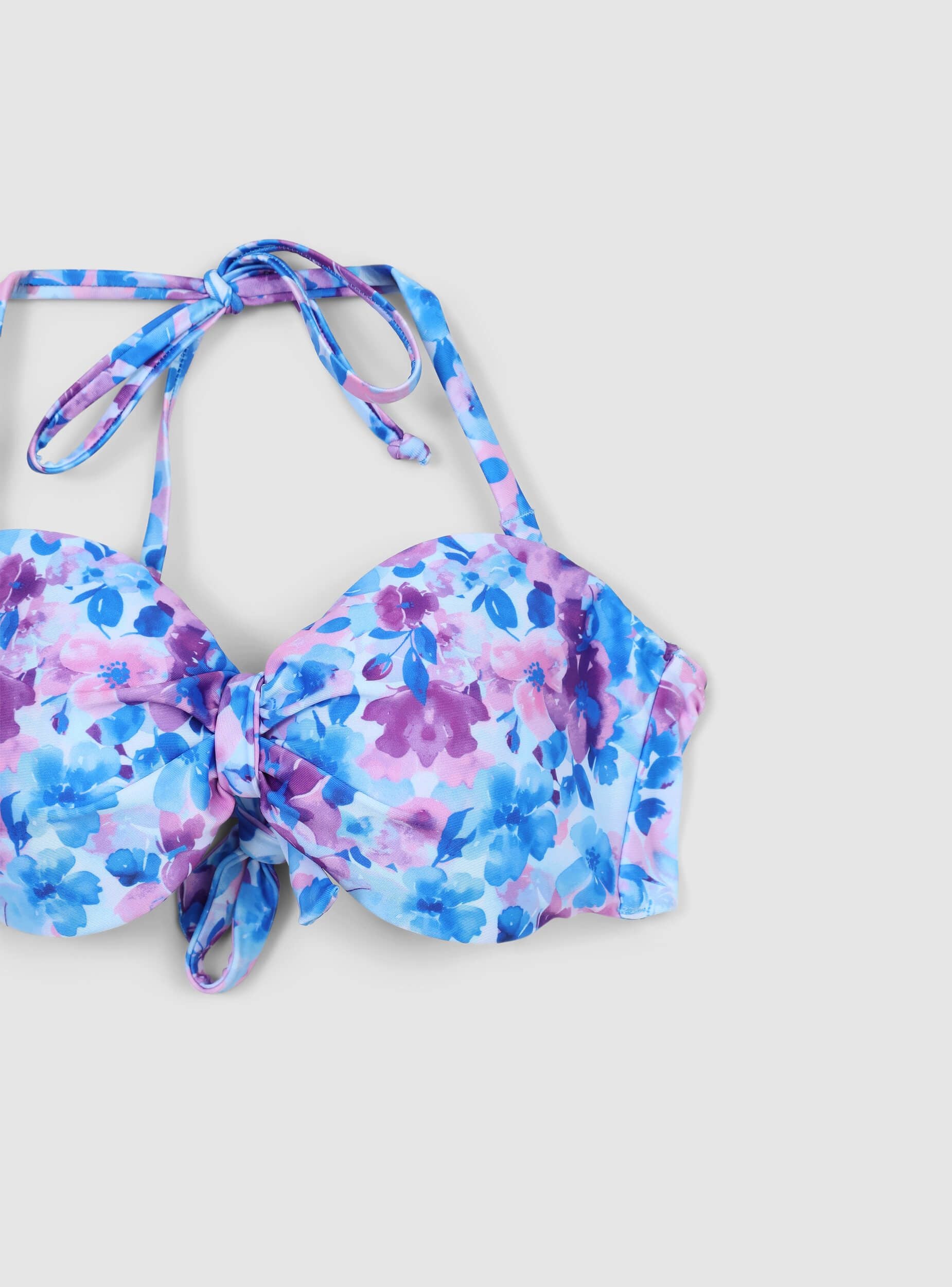 Reggiseno bikini floreale spalline multiway - Image 7
