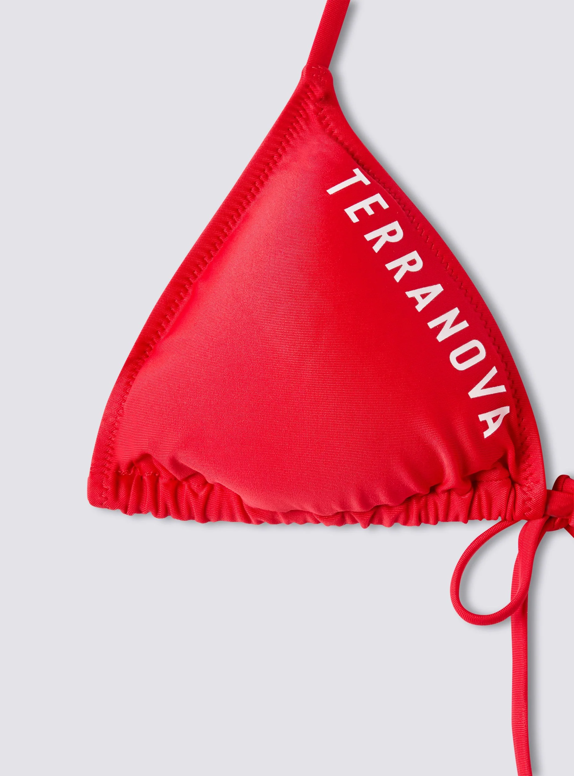 Reggiseno bikini triangolo con logo - Image 5