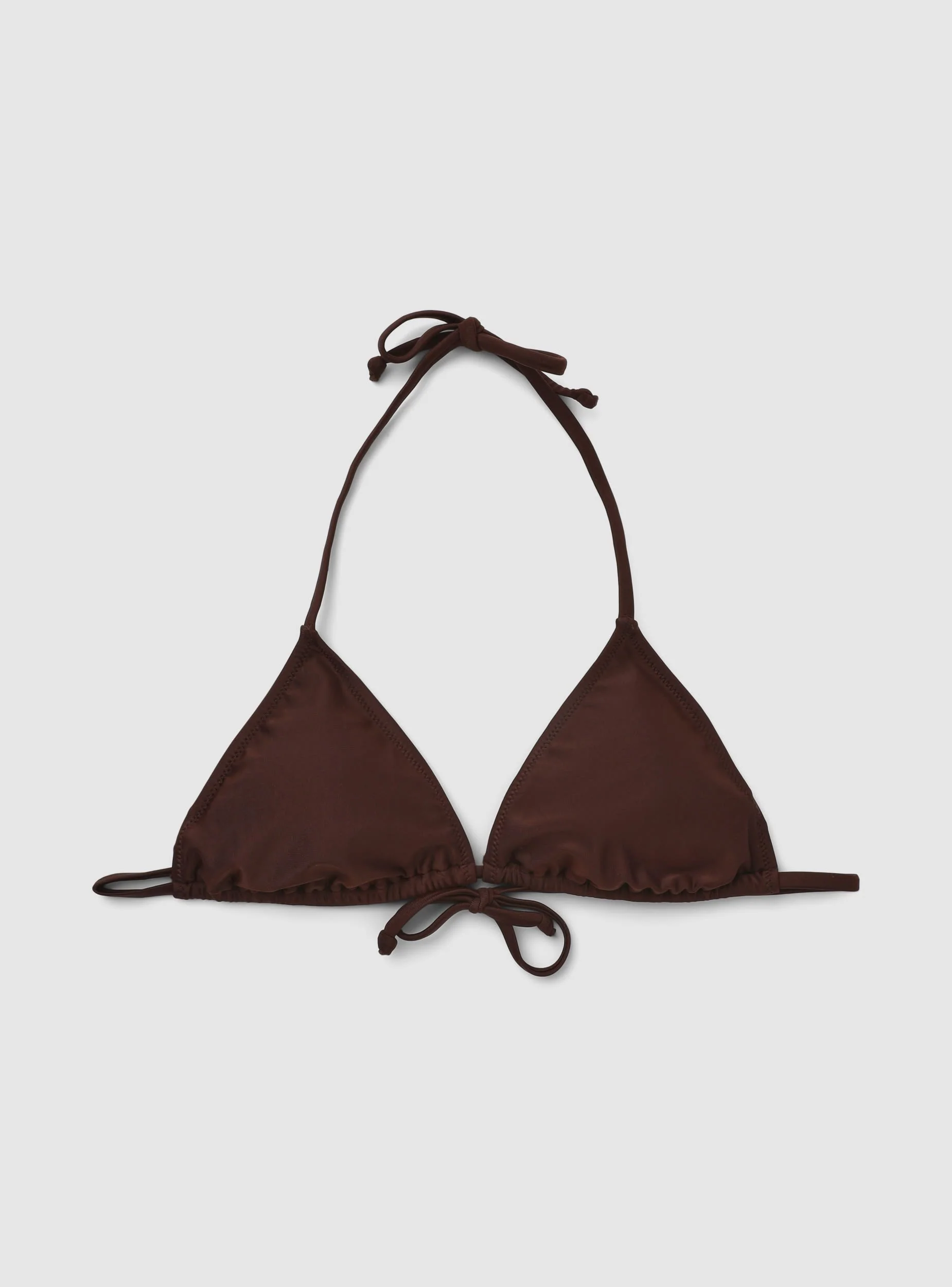 Reggiseno bikini triangolo tinta unita - Image 5