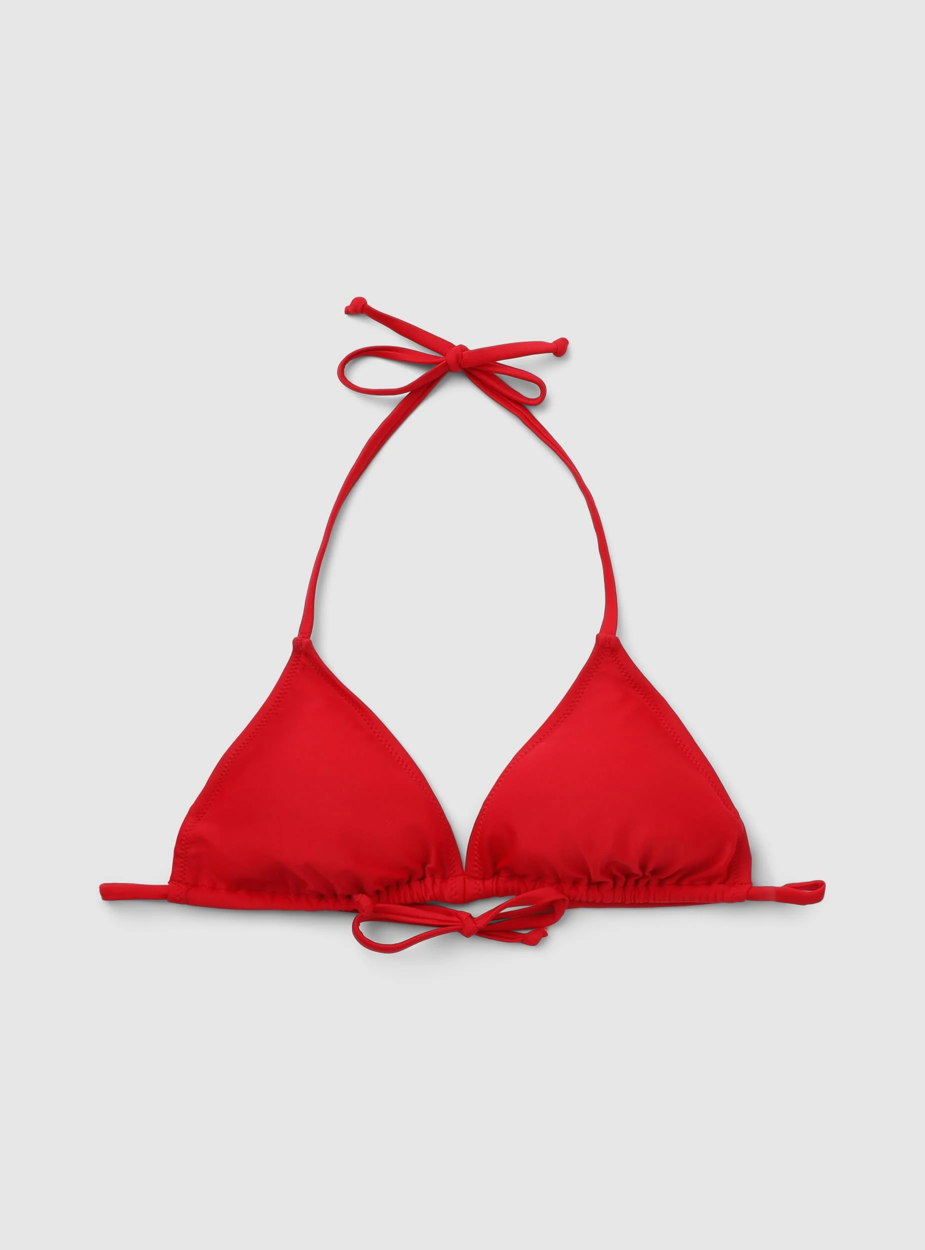 Reggiseno bikini triangolo tinta unita - Image 5
