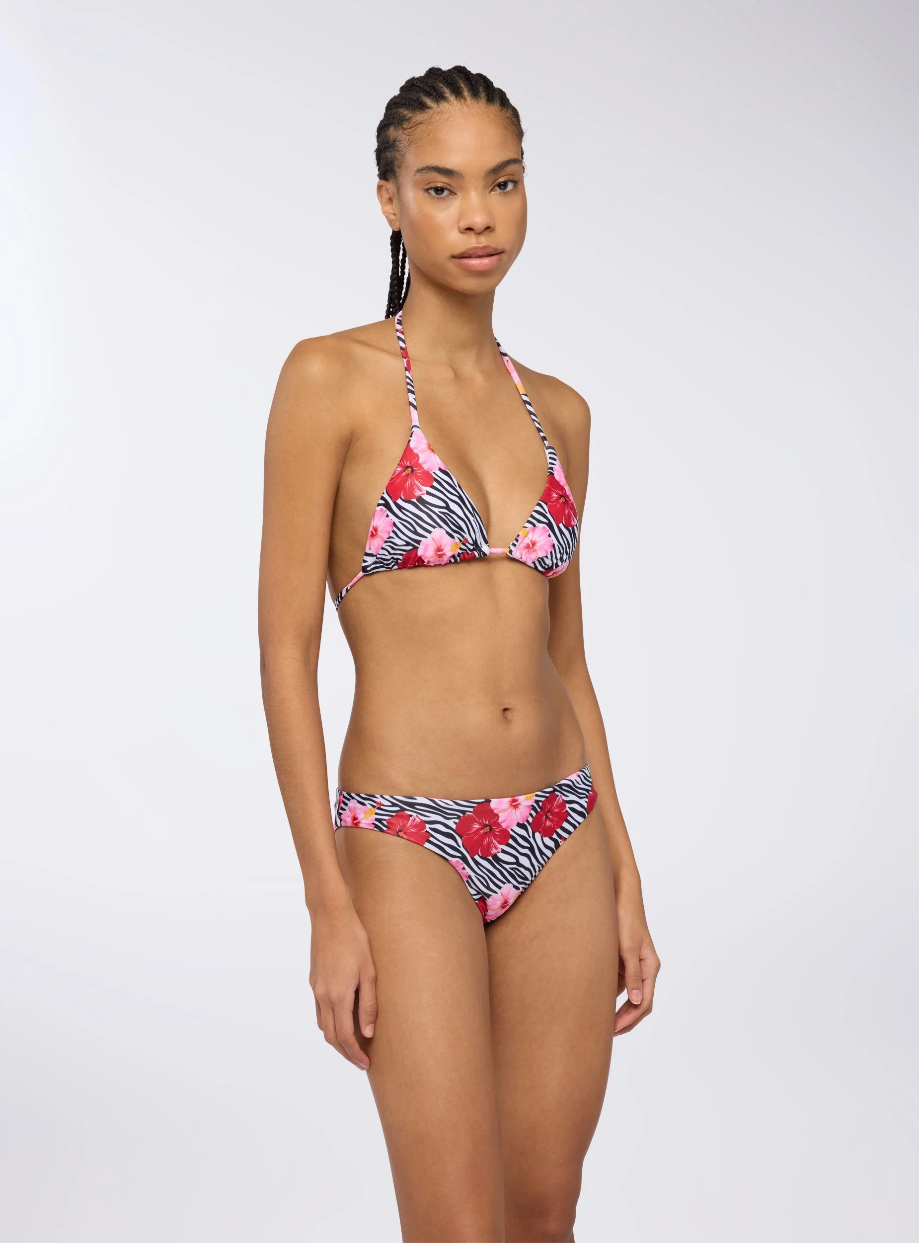 Reggiseno bikini triangolo zebrato - Image 4